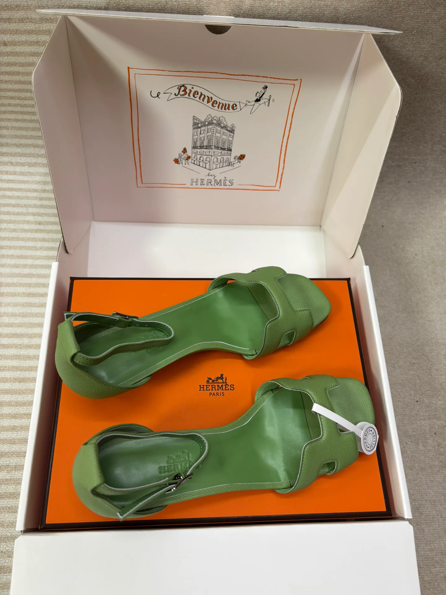 Босоножки Женские Hermes 13068583
