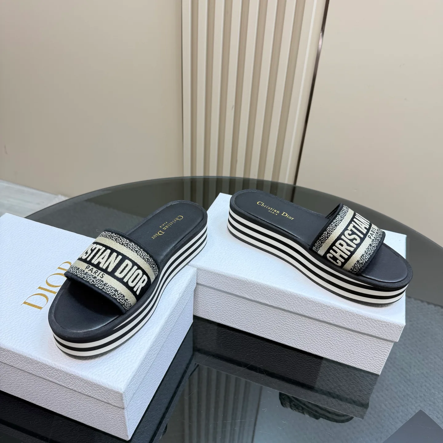 Шлепанцы Женские Christian Dior 19222