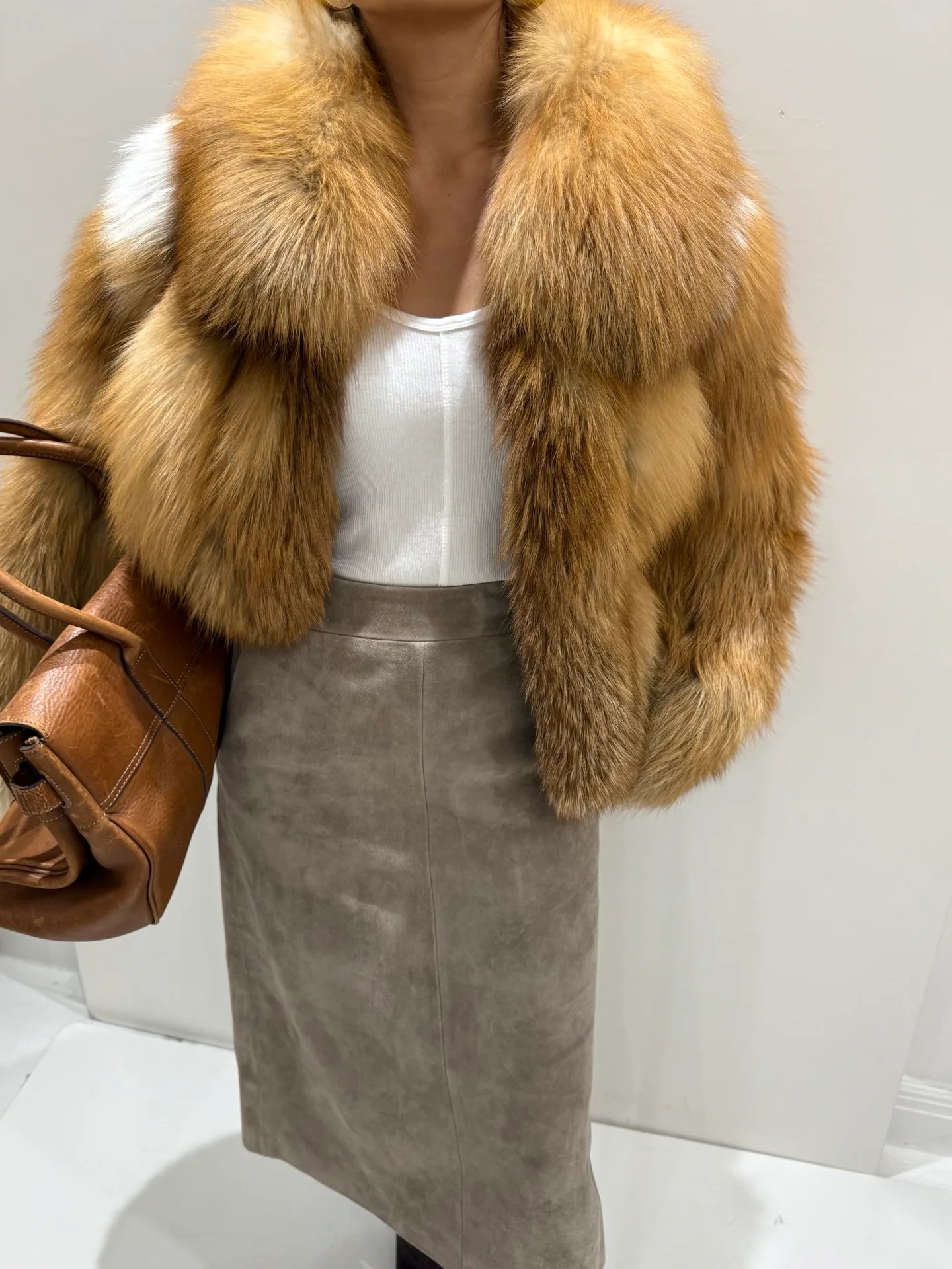 Шубы Женские Saint Laurent 70225