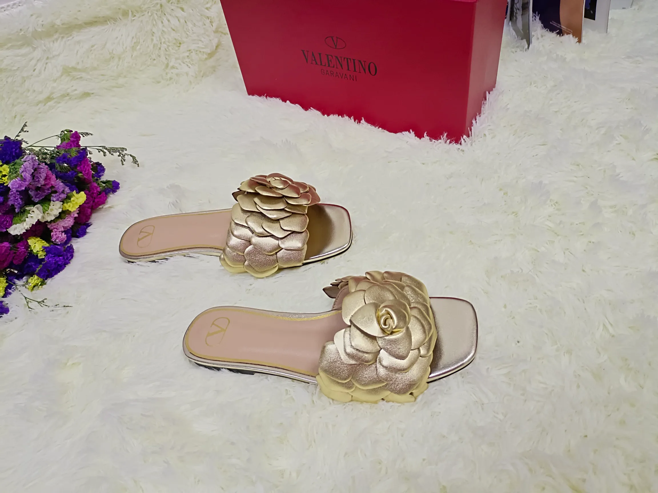 Шлепанцы Женские Valentino 1384922