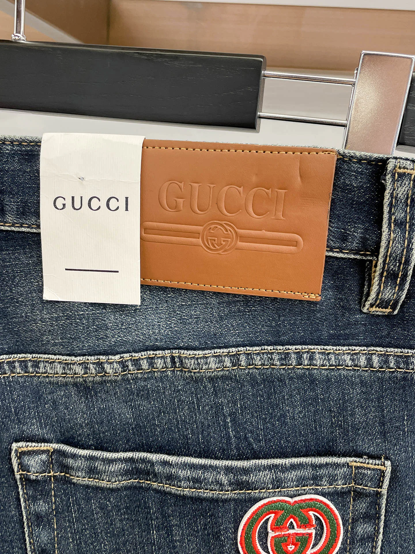 Джинсы Мужские Gucci 18543035