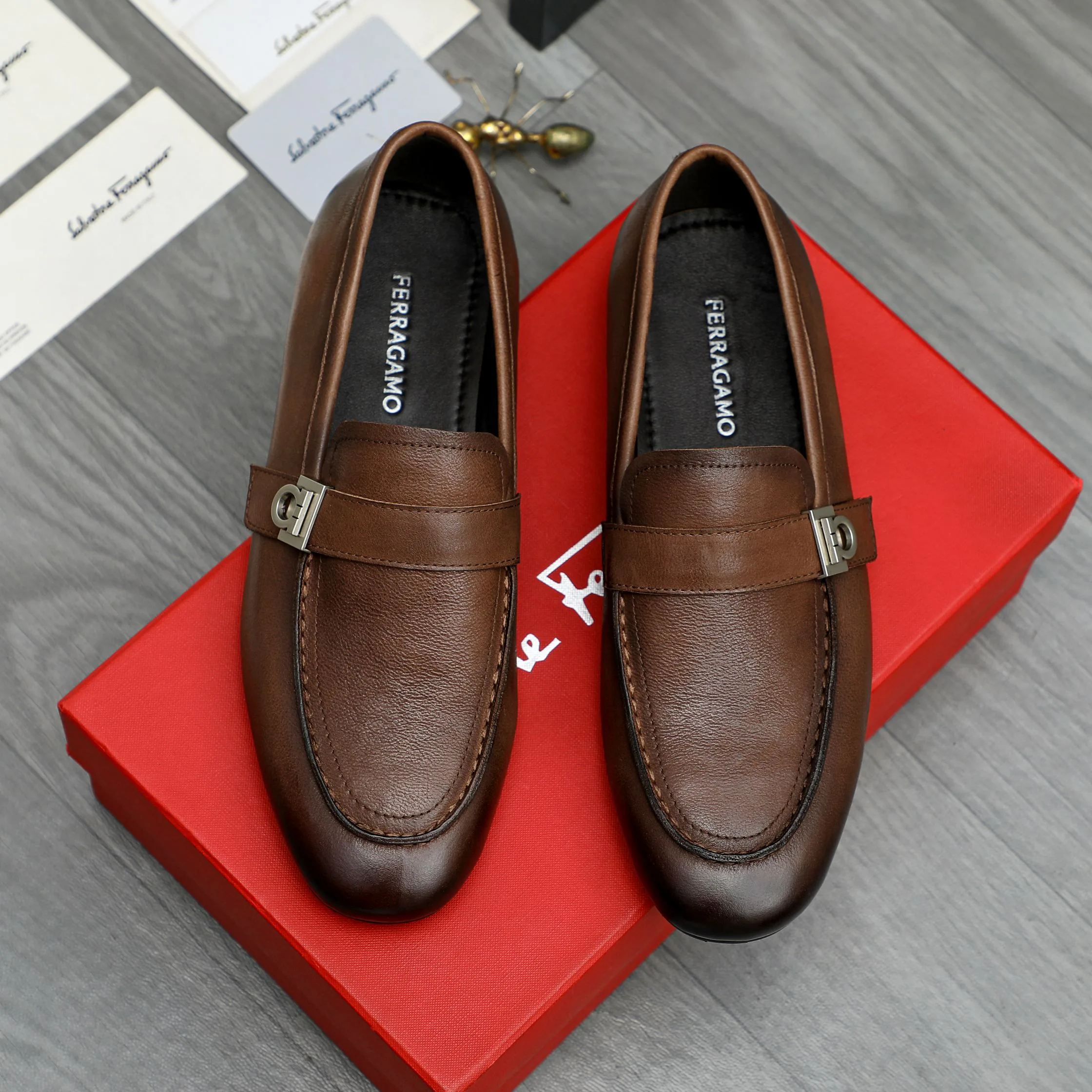 Лоферы И Туфли Мужские Salvatore Ferragamo 19559269