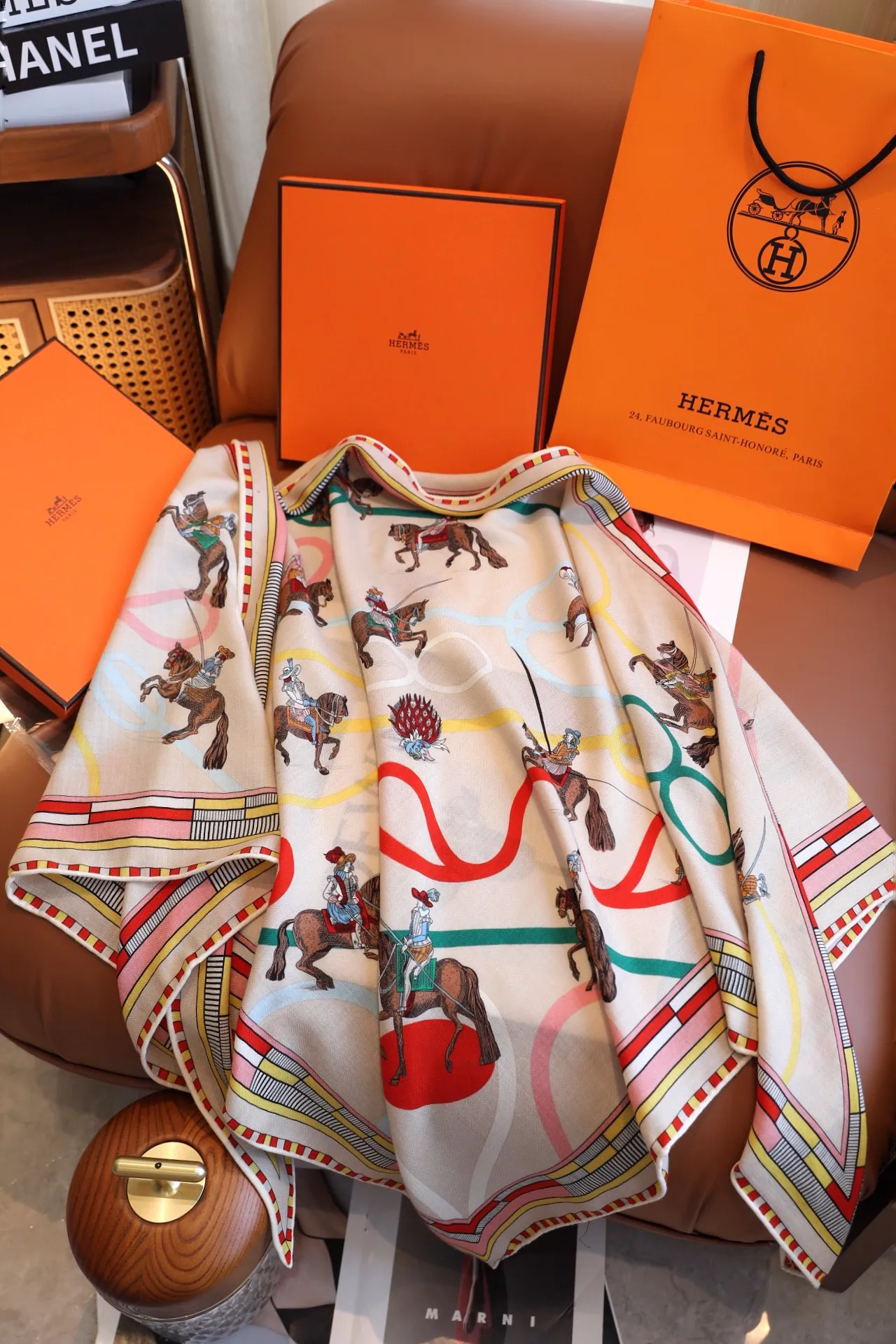 Шарфы Hermes 473241