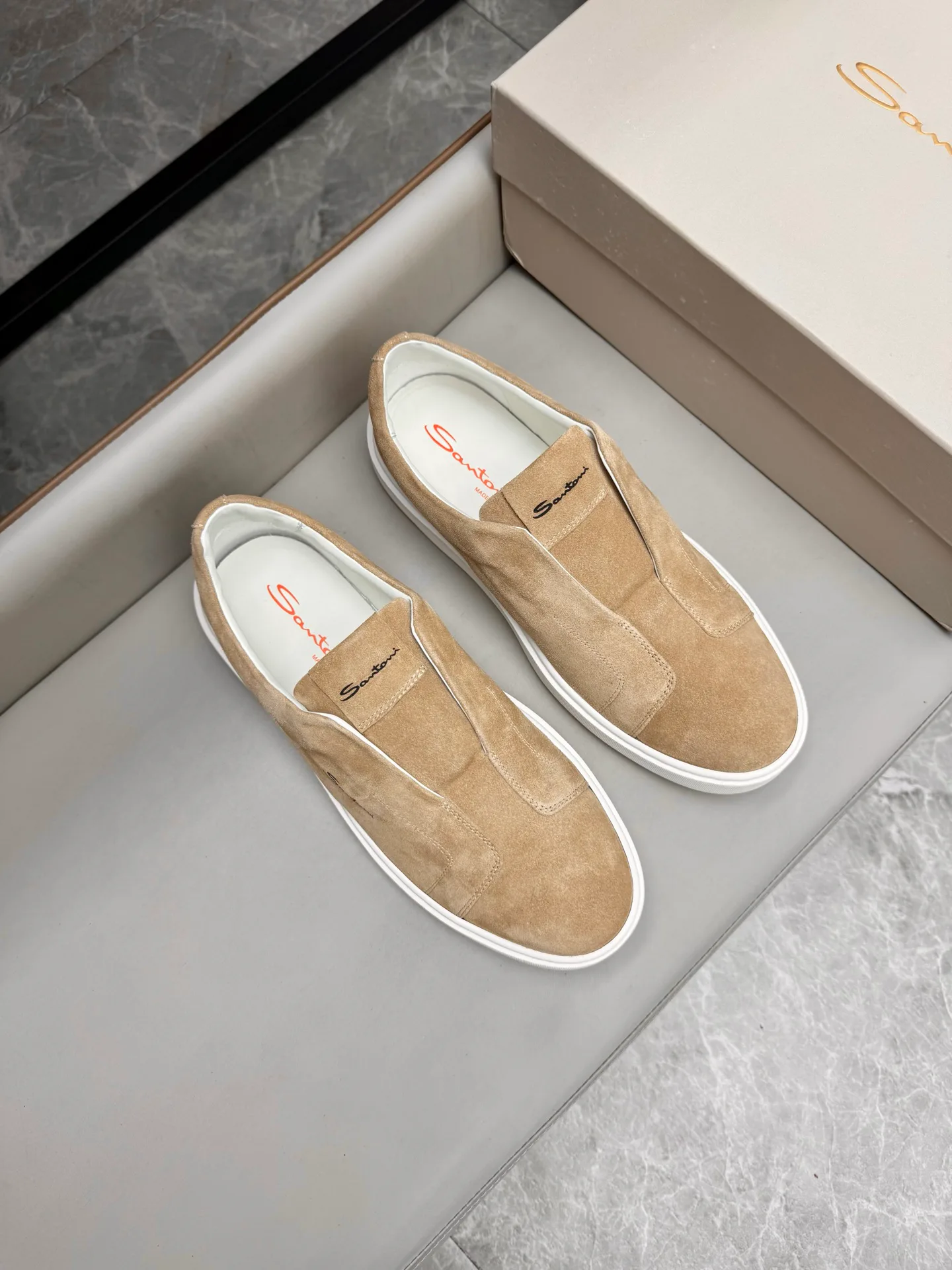 Тапочки Женские Santoni 20036