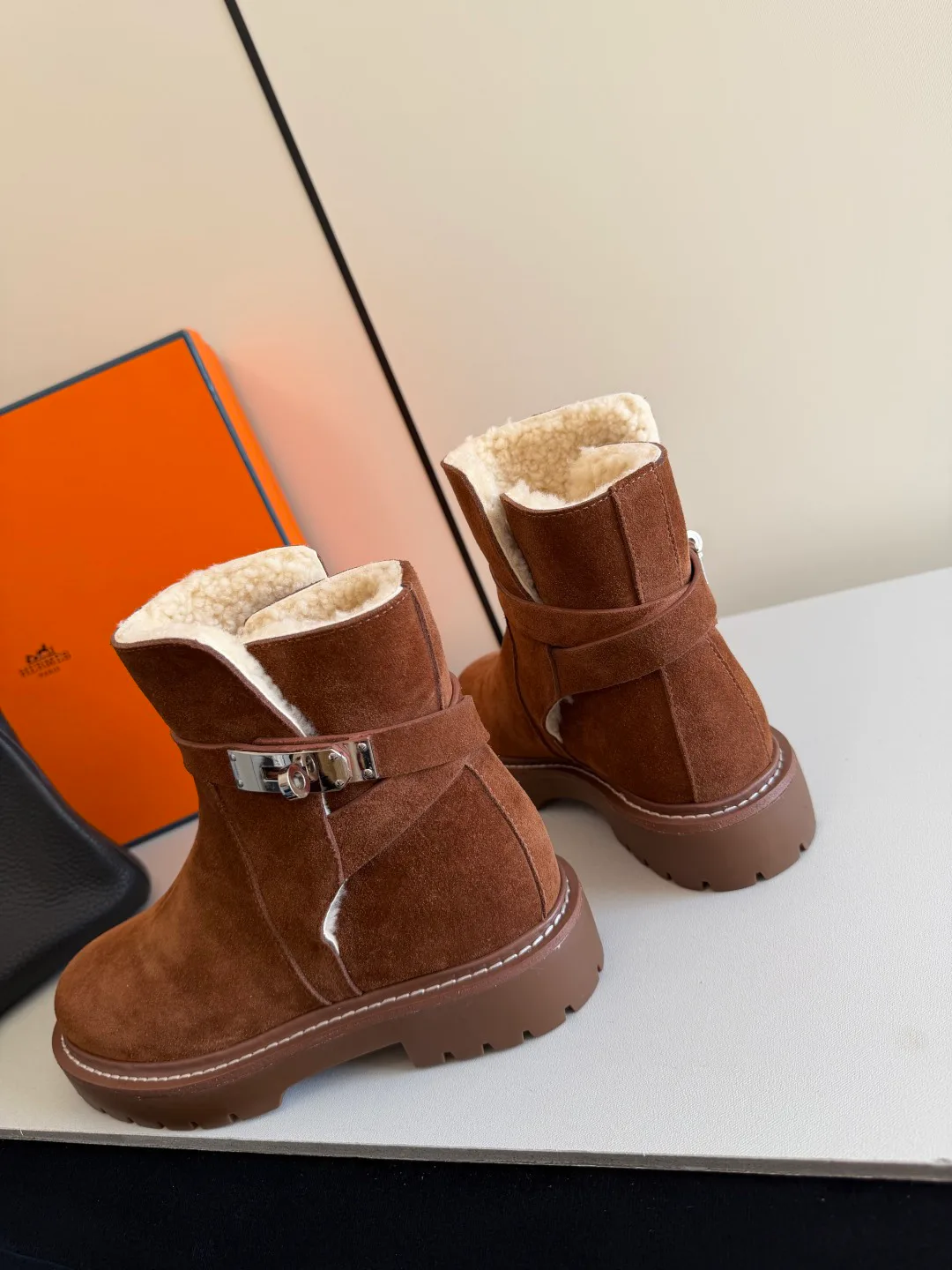 Ботинки Женские Hermes 1258493