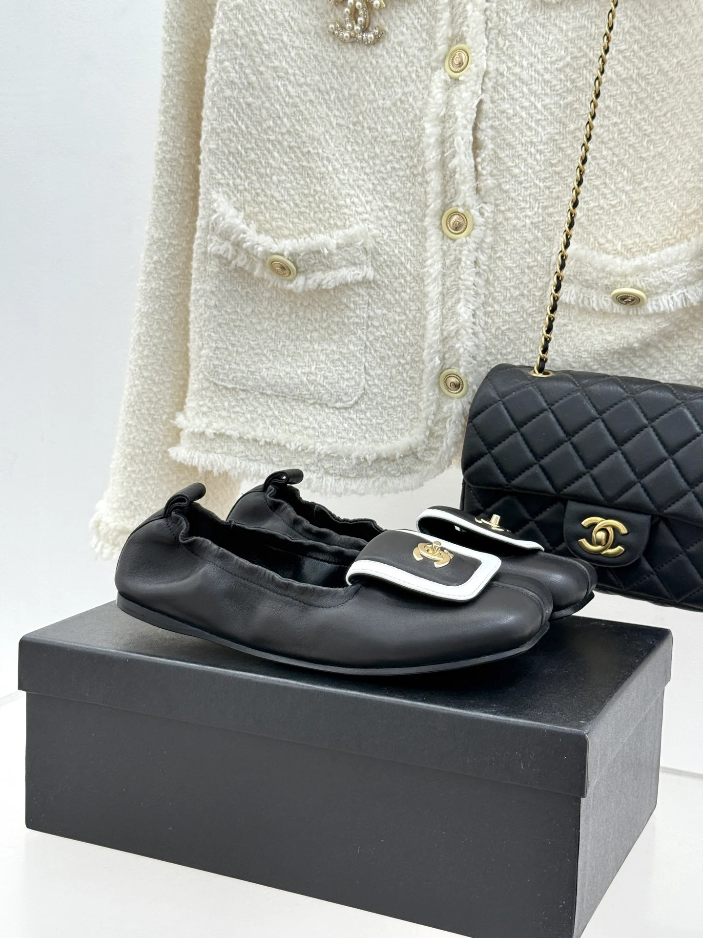 Балетки Женские Chanel 12958094