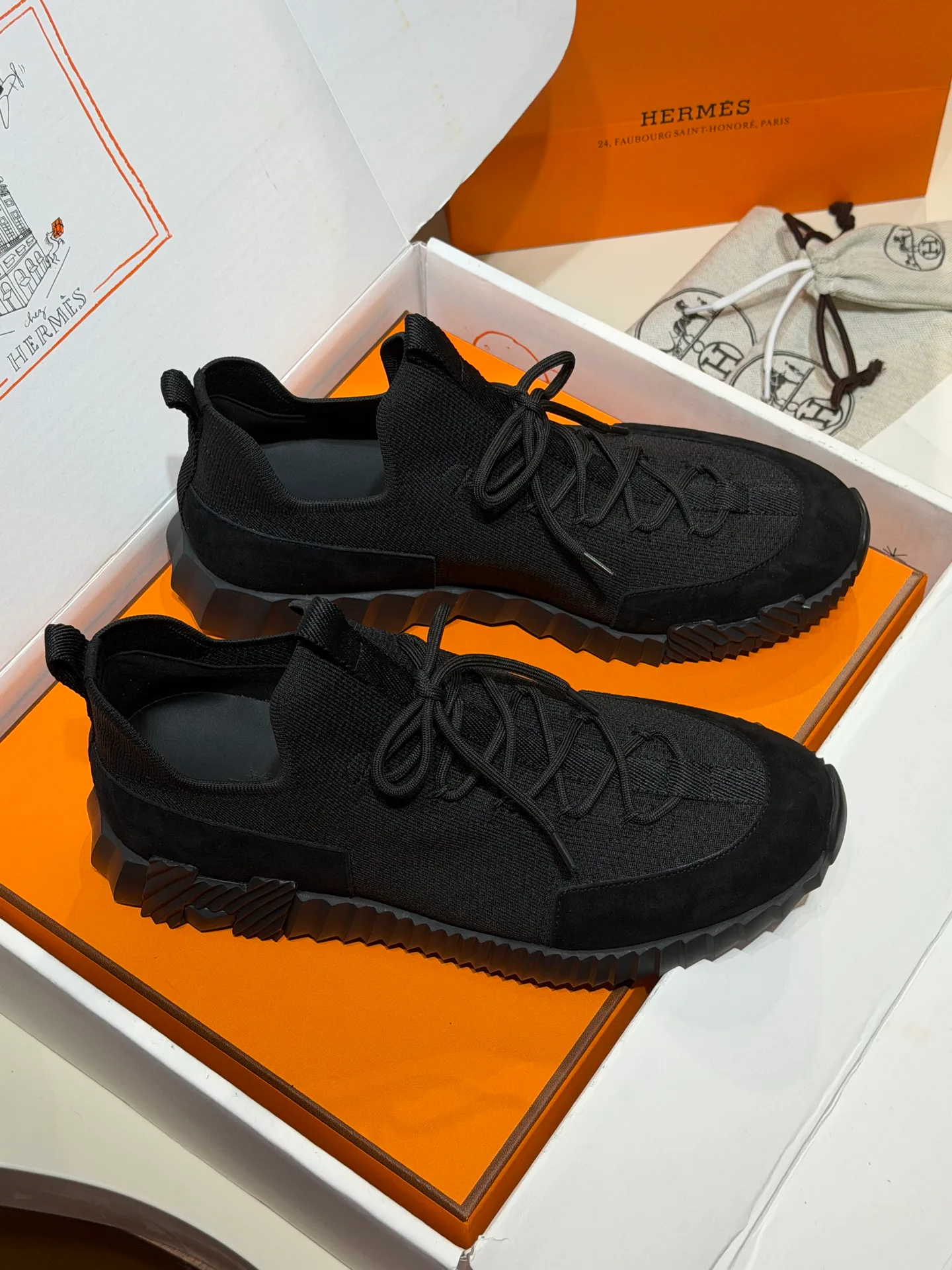 Кроссовки Женские Hermes 554593