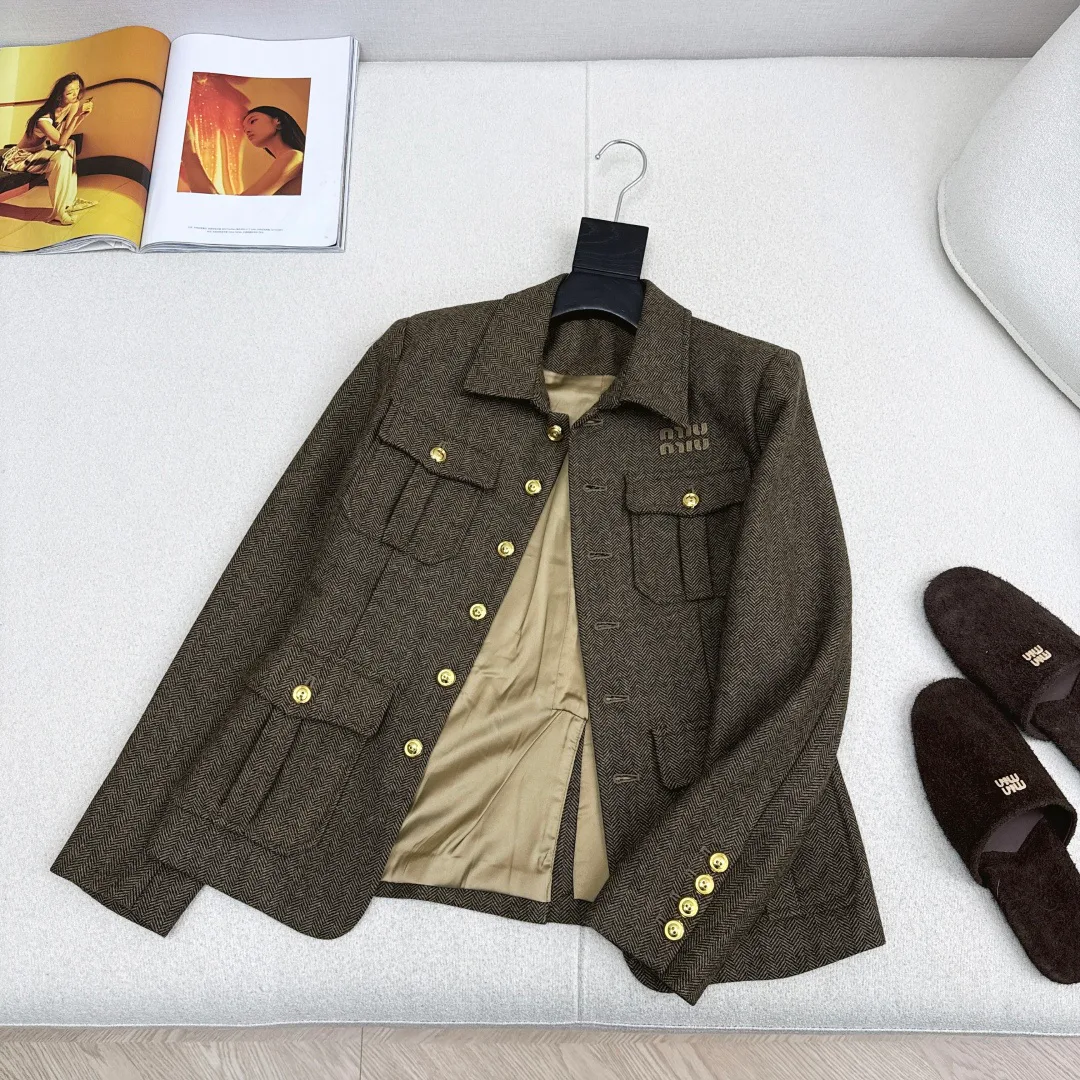 Куртки И Пуховики Женские Miu Miu 5041811