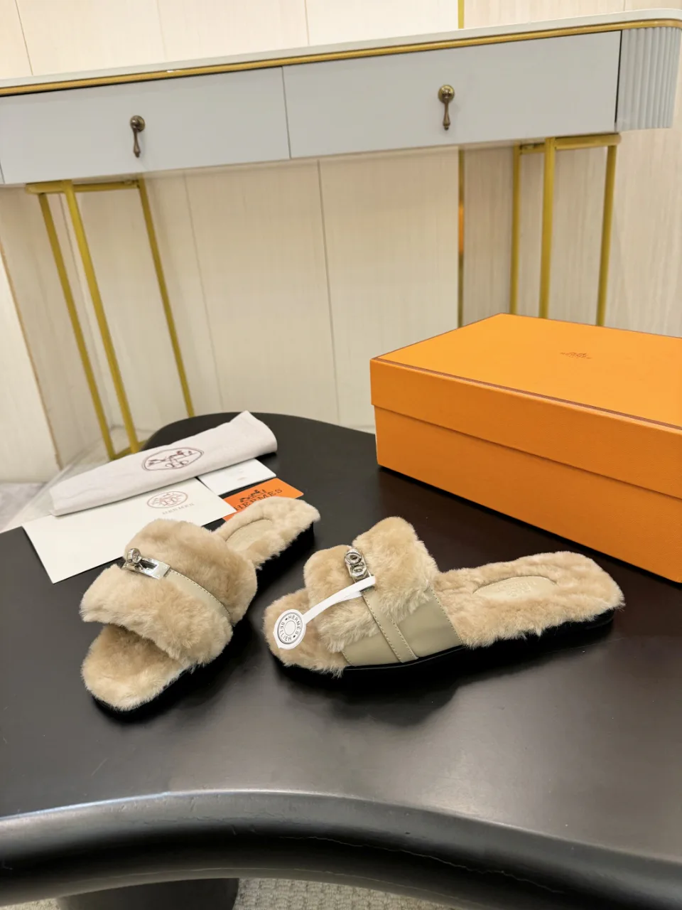 Тапочки Женские Hermes 1125663