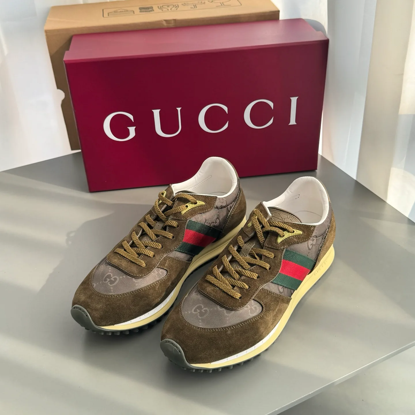 Кроссовки Мужские Gucci 12629819
