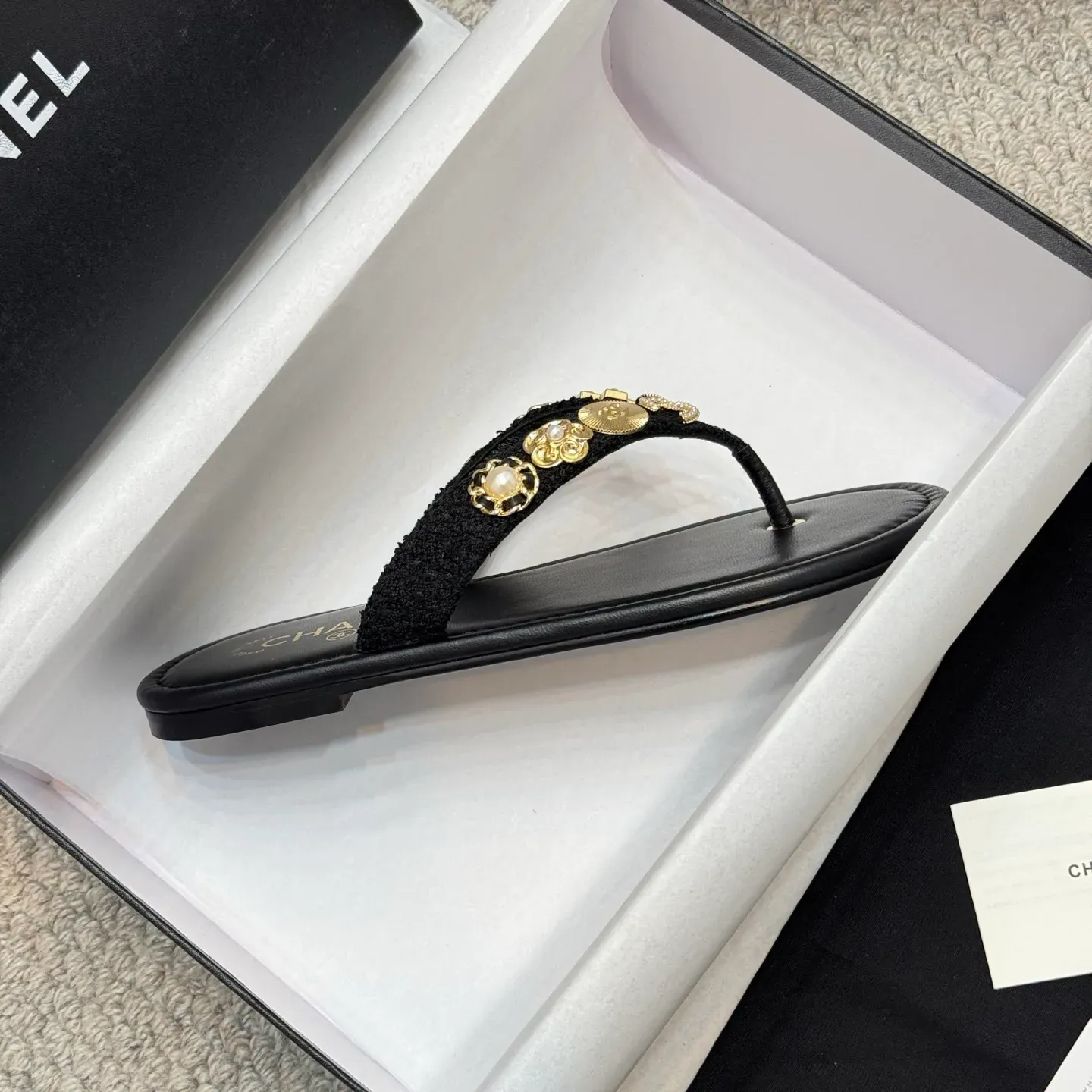 Шлепанцы Женские Chanel 36274