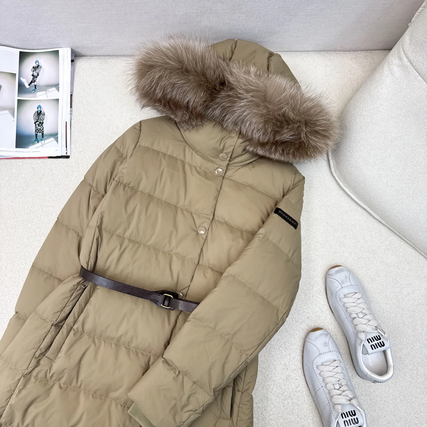 Куртки И Пуховики Женские Burberry 799668