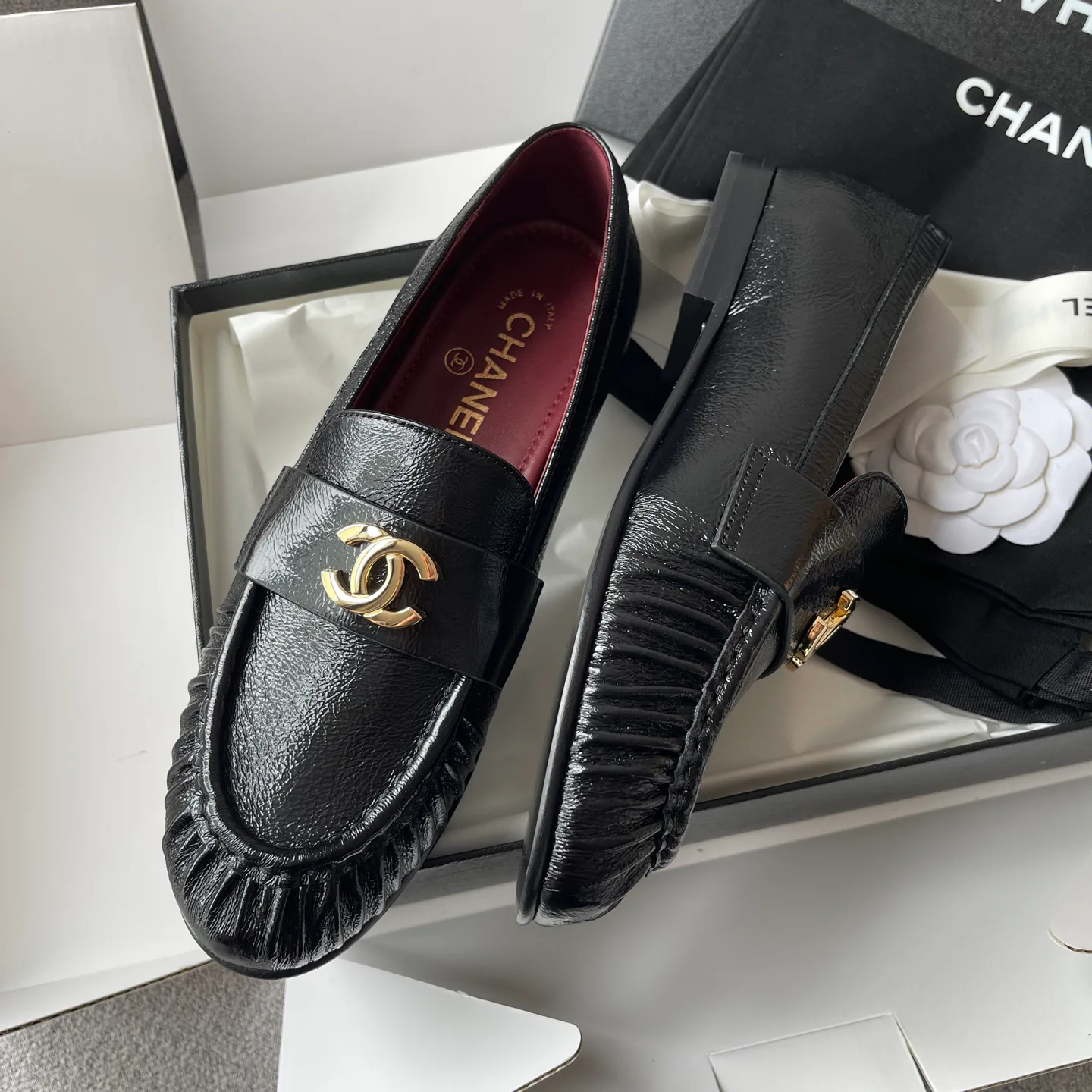 Лоферы И Мокасины Женские Chanel 18066349