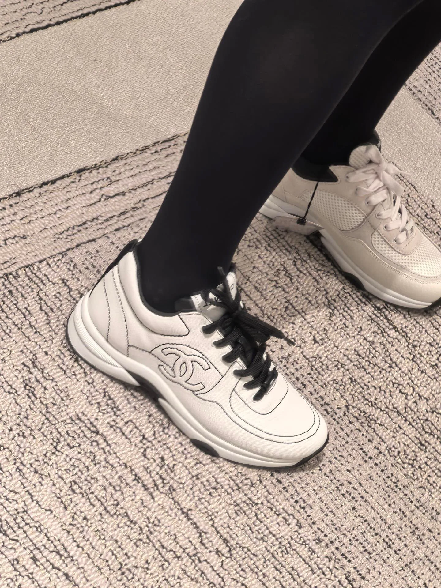 Кроссовки Женские Chanel 23254