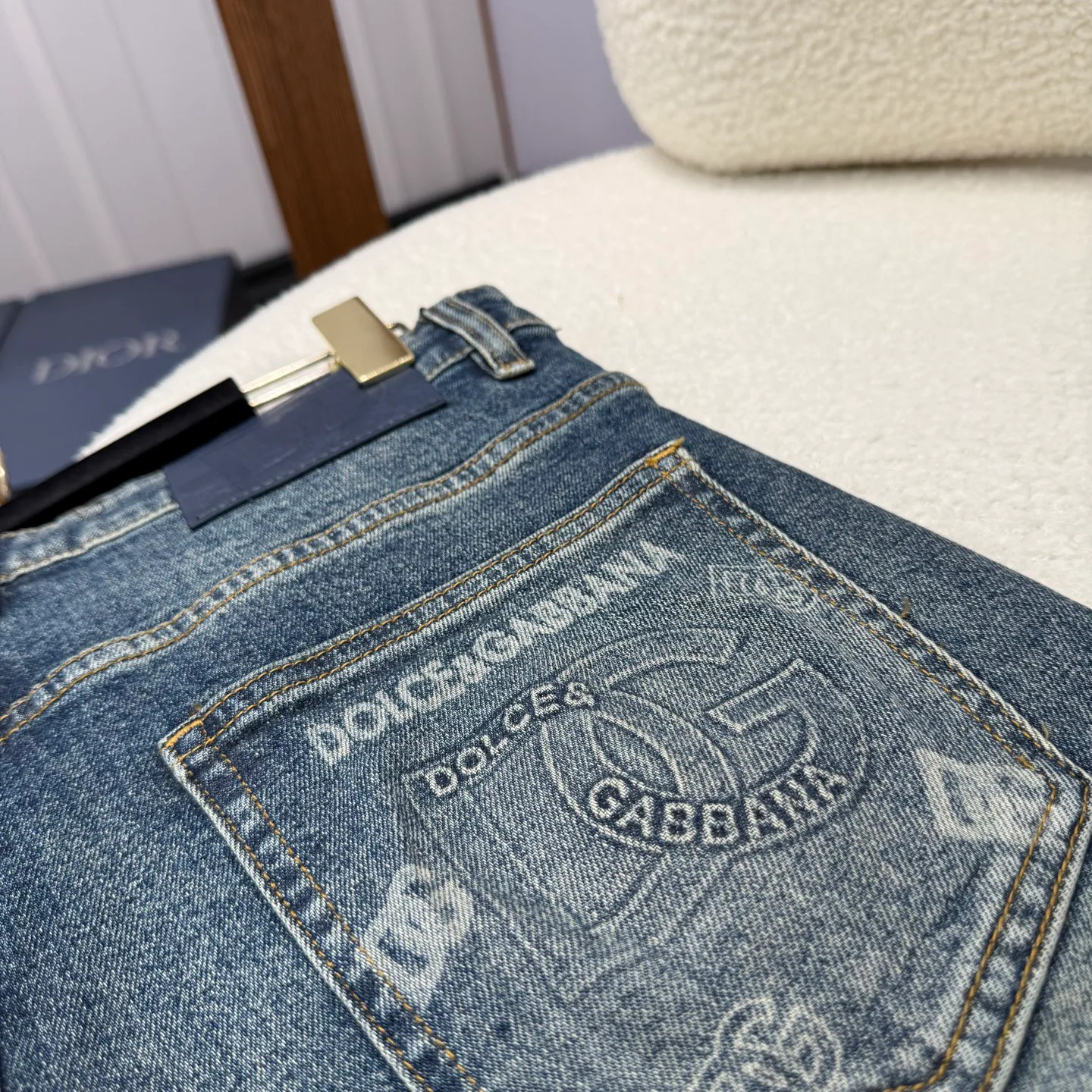 Джинсы Мужские Dolce & Gabbana 18029741