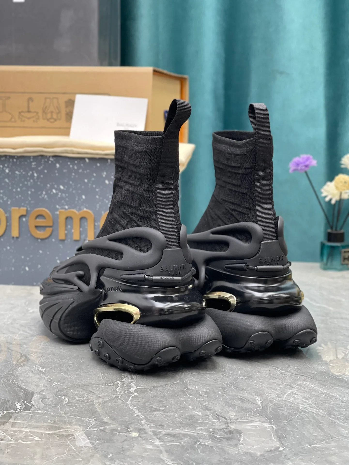 Кроссовки Женские Balmain 4041895