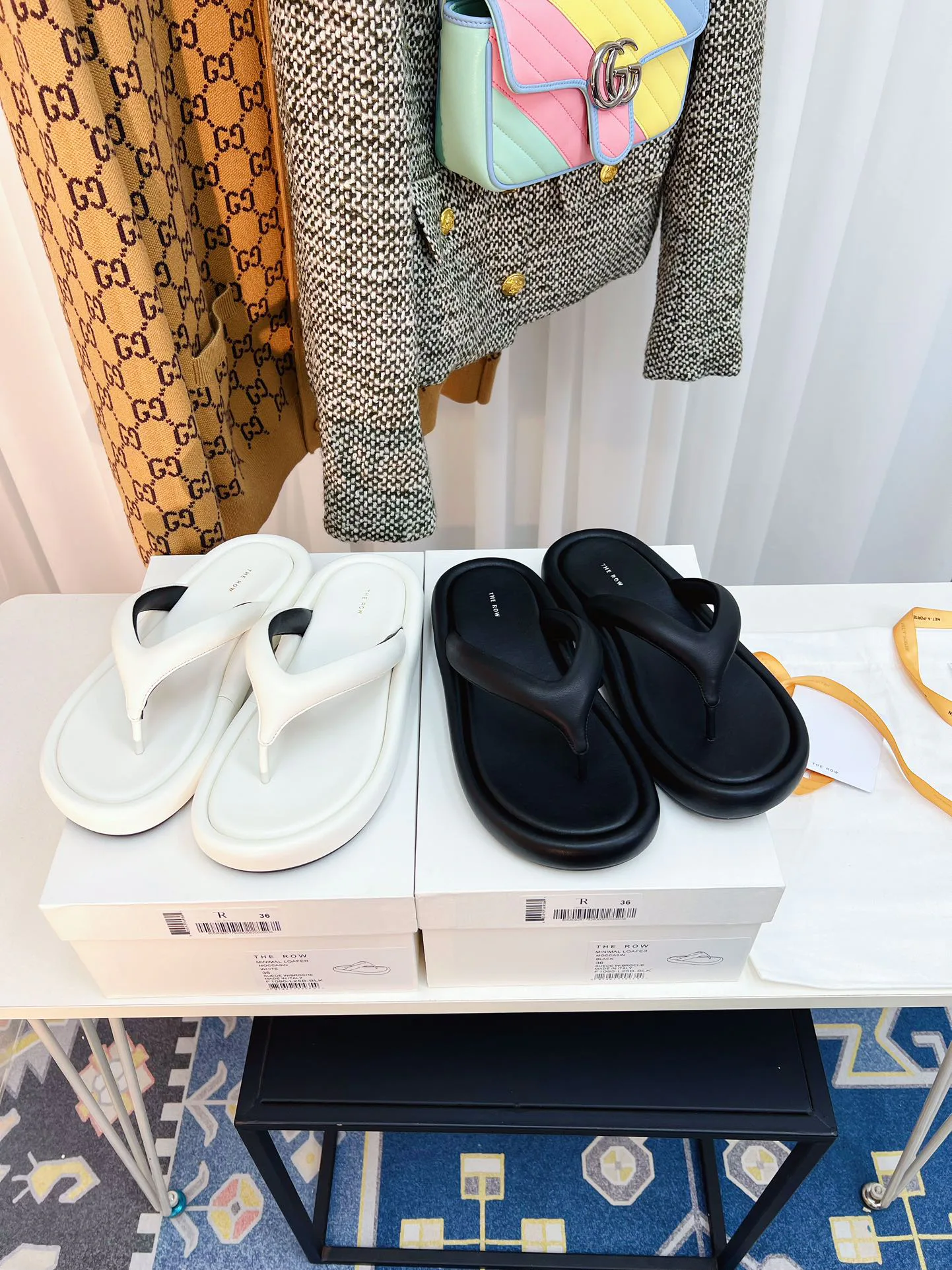 Шлепанцы Женские The Row 16913