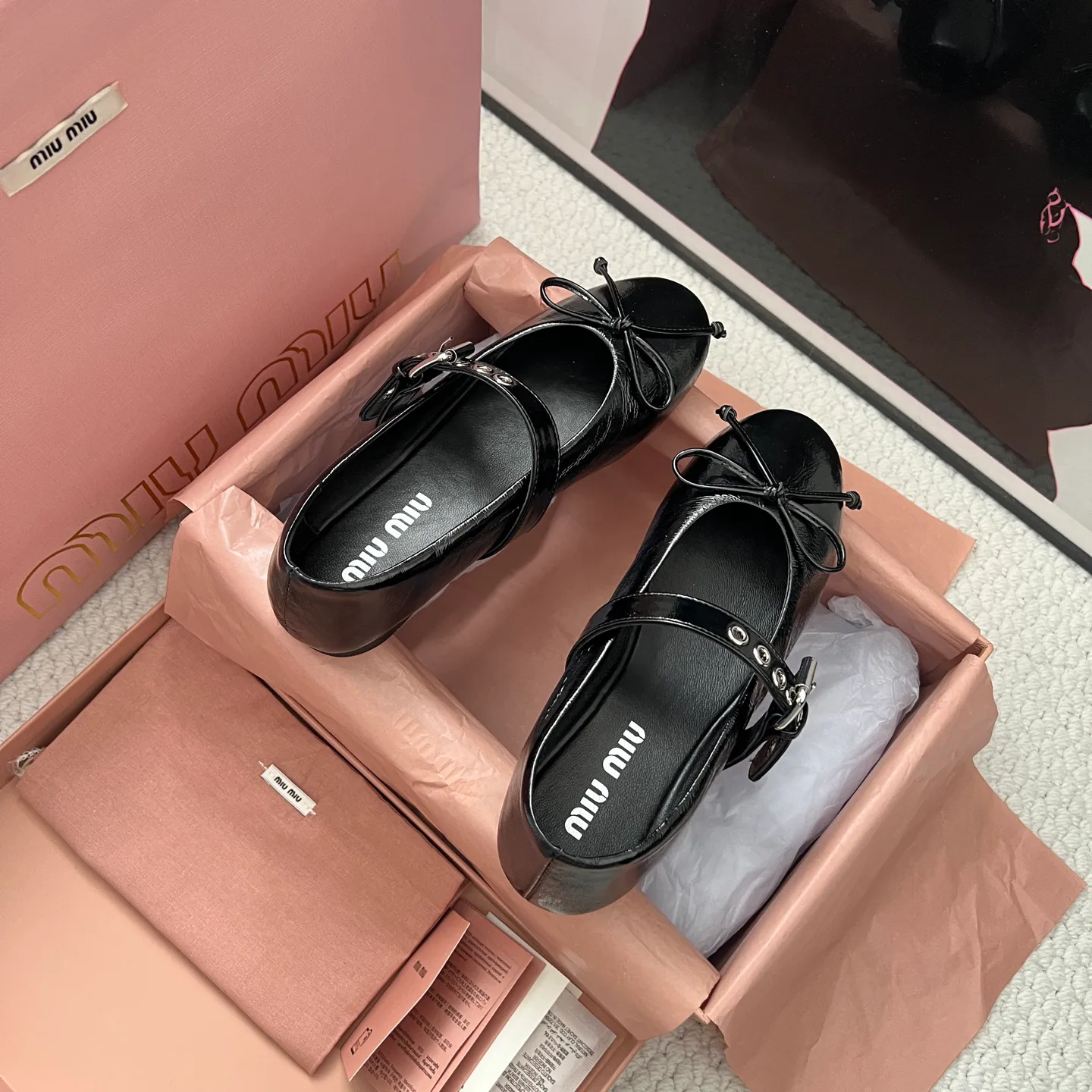 Балетки Женские Miu Miu 11543816