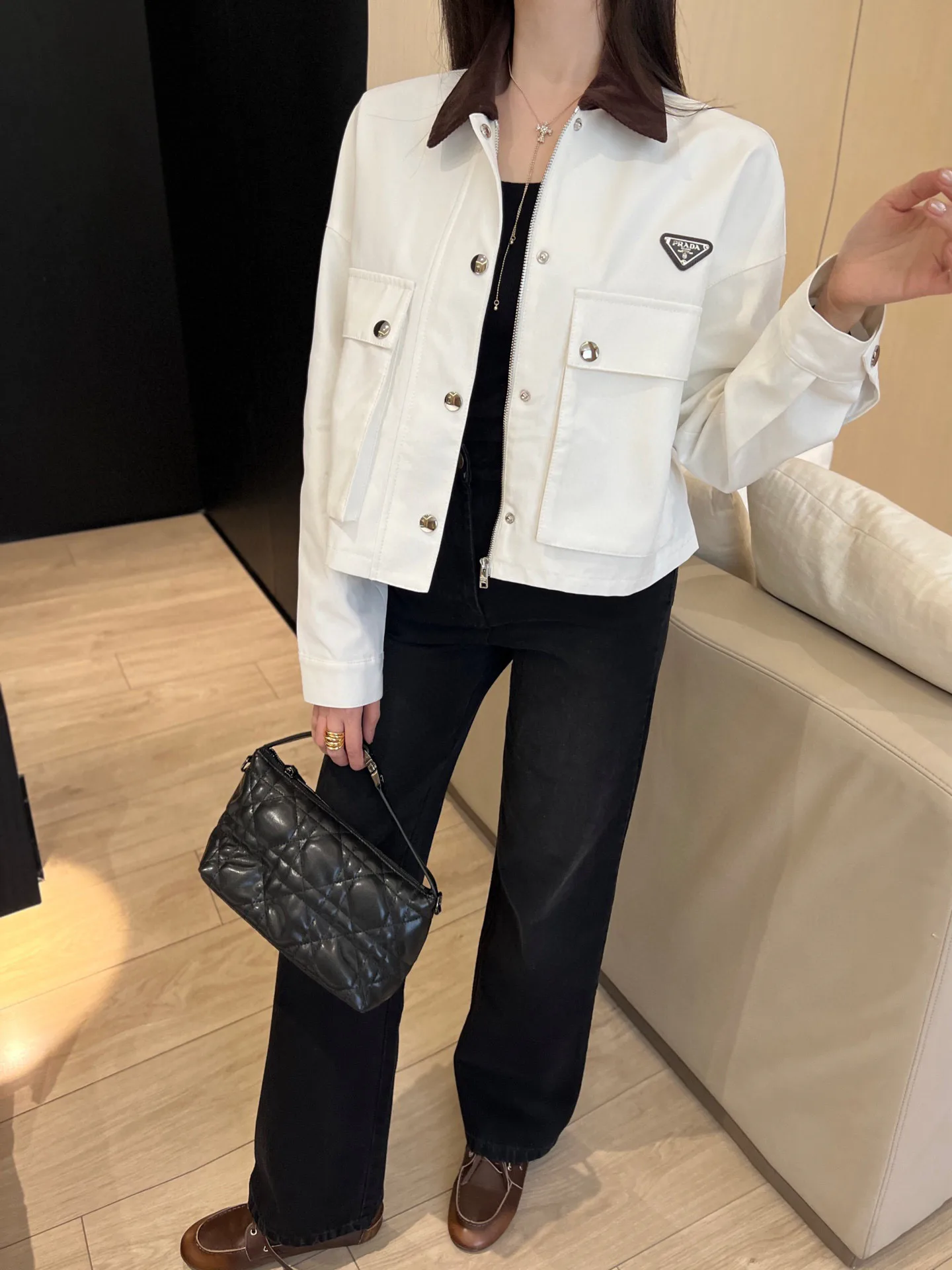 Куртки И Пуховики Женские Prada 1615853