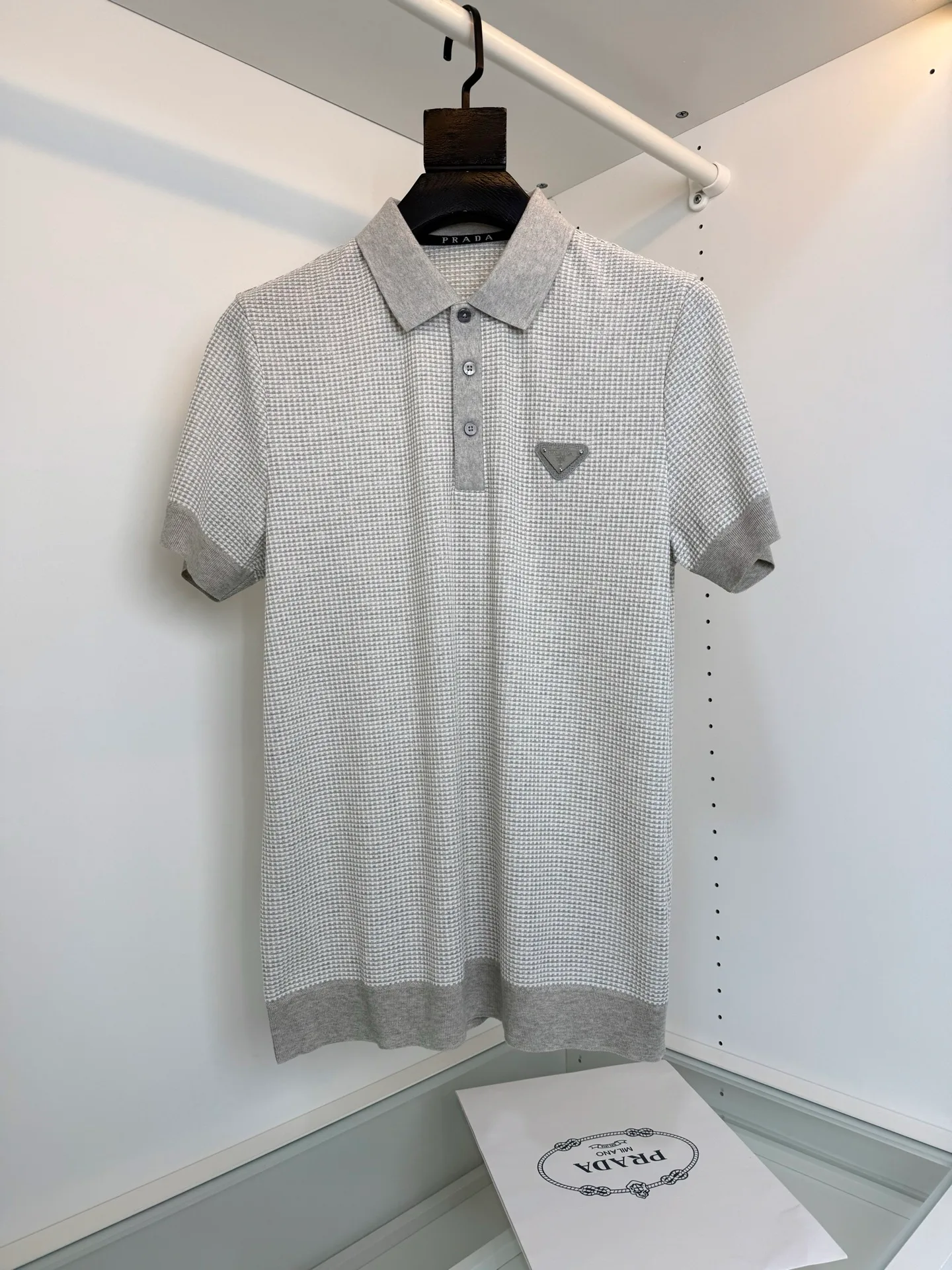 Рубашки Мужские Prada 13553856