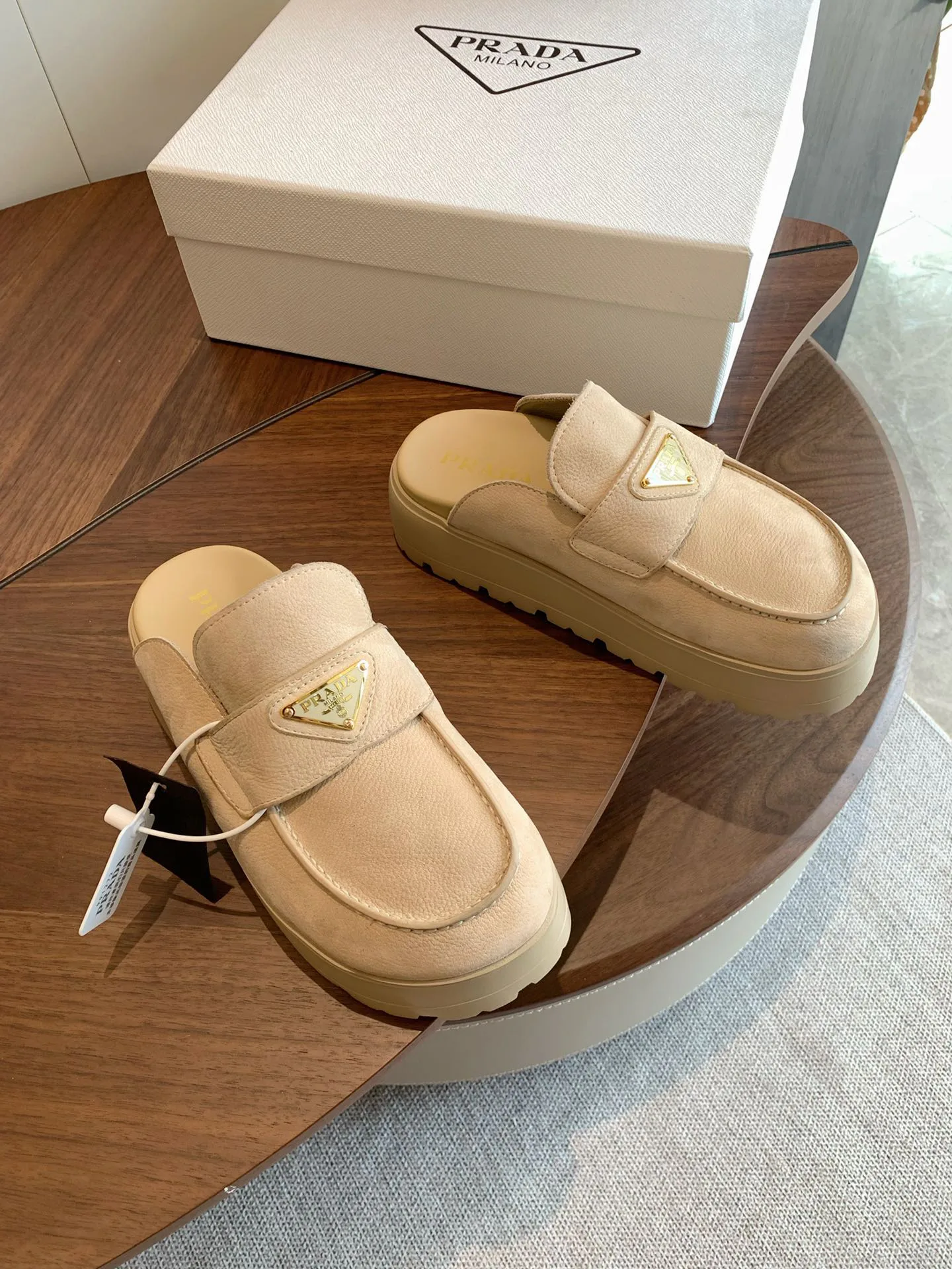 Мюли И Сабо Женские Prada 18143056