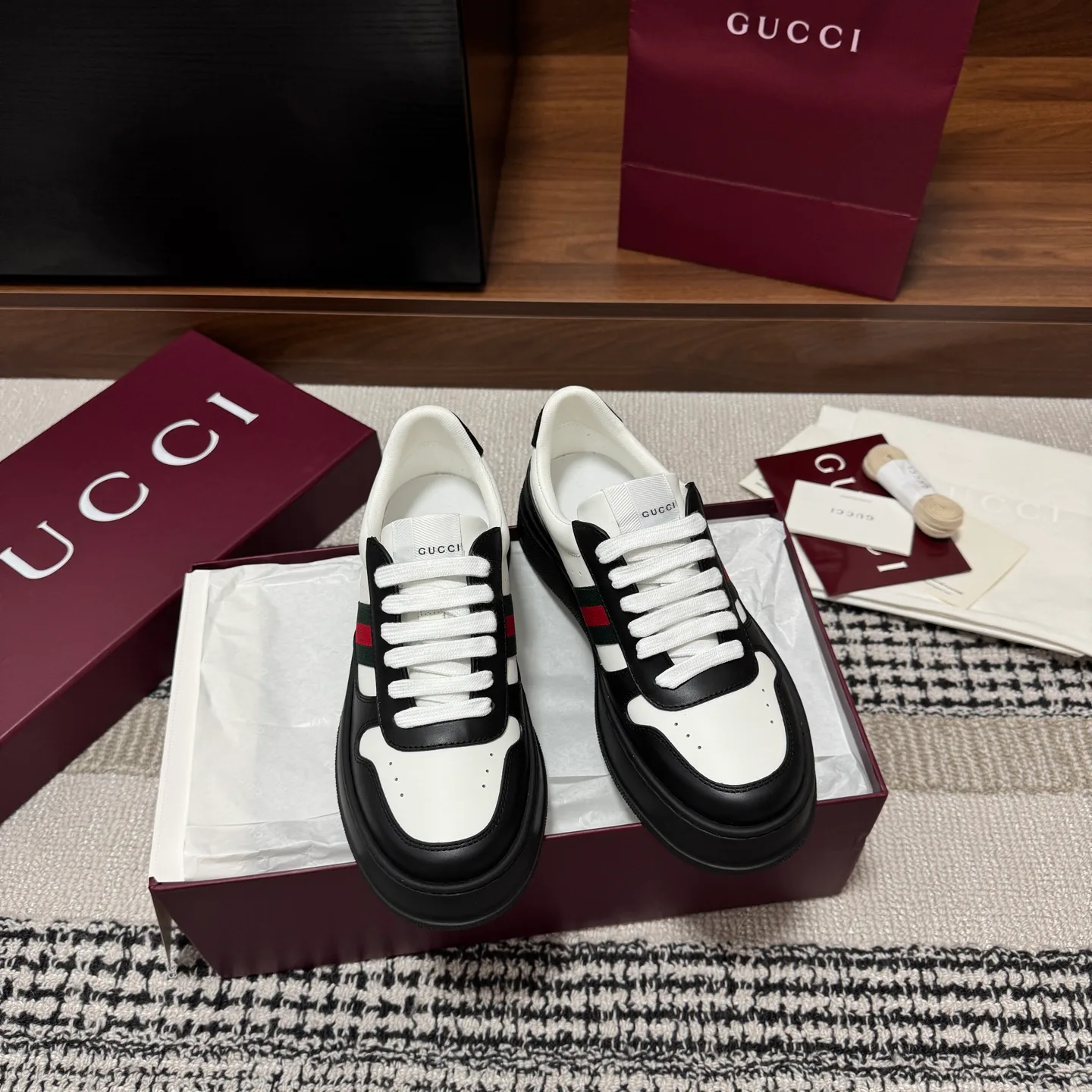 Кроссовки Женские Gucci 1225468