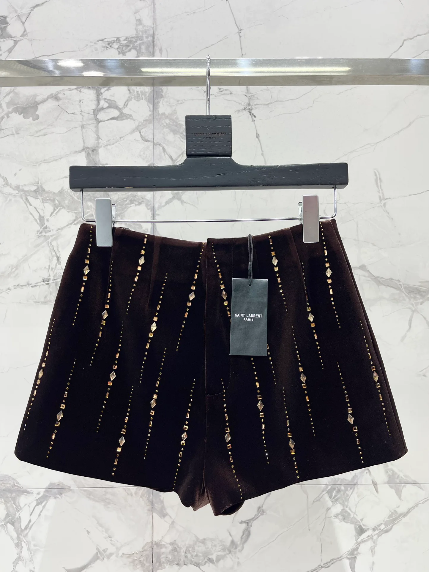 Шорты Женские Saint Laurent 18478749
