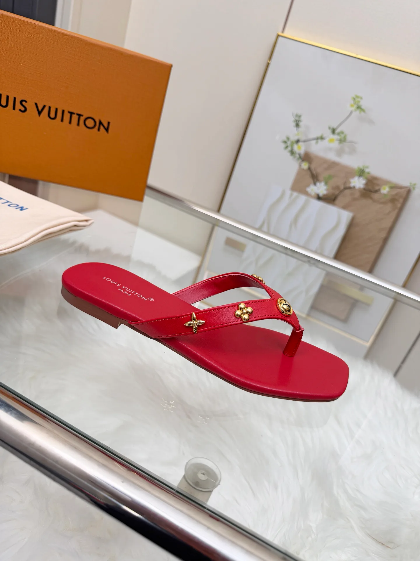 Шлепанцы Женские Louis Vuitton 13253491