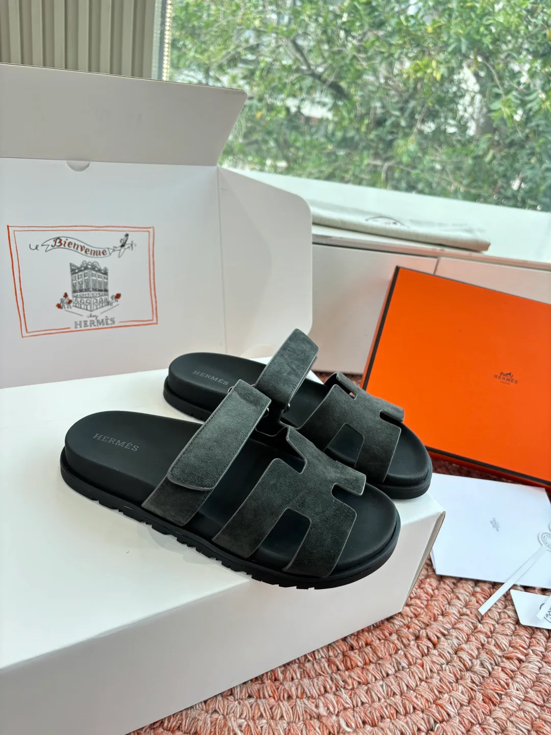 Шлепанцы Женские Hermes 11430354