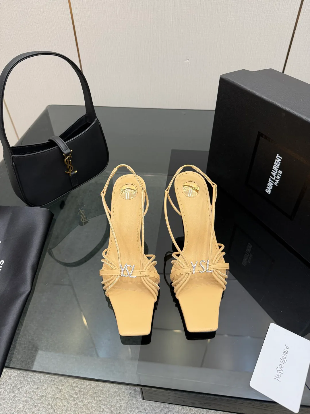 Босоножки Женские Saint Laurent 1435313