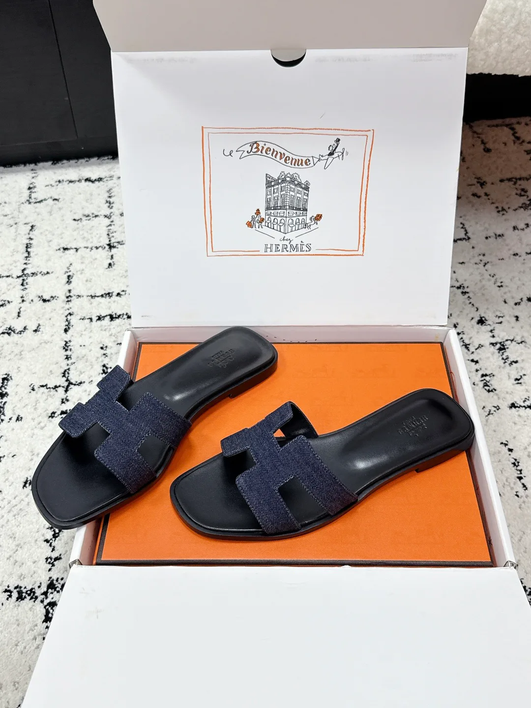 Шлепанцы Женские Hermes 814566