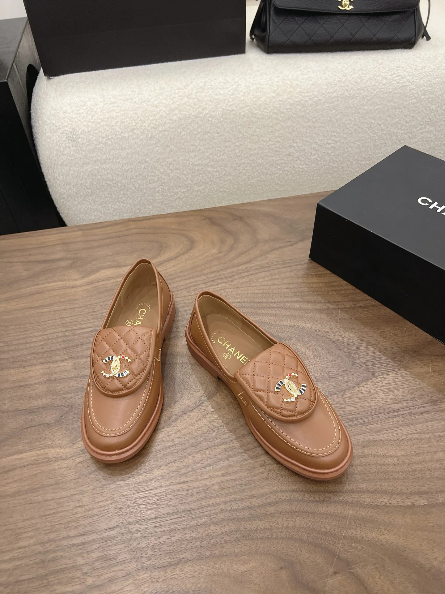 Лоферы И Мокасины Женские Chanel 17303655