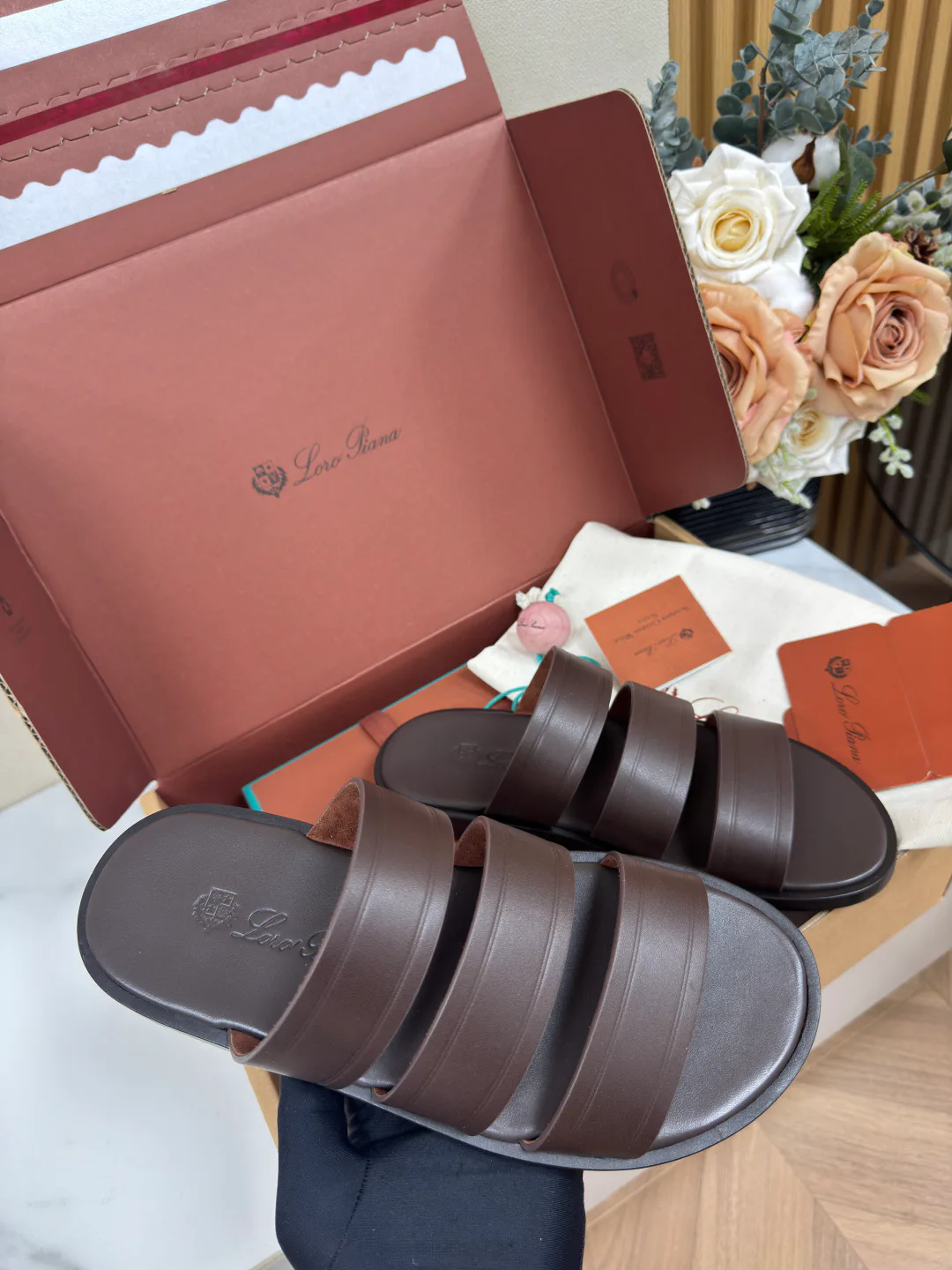 Сандалии Мужские Loro Piana 18101587
