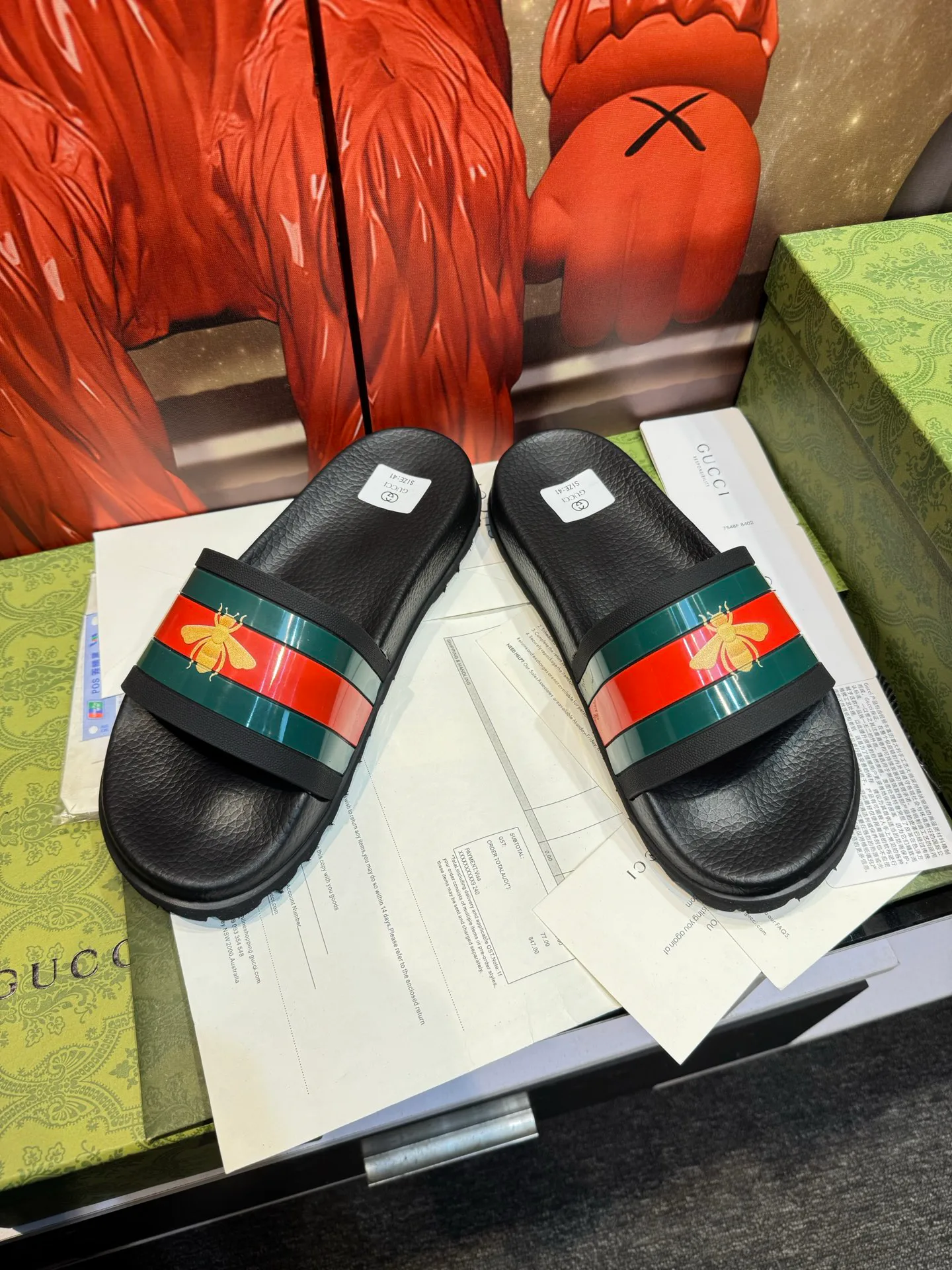 Шлепанцы Женские Gucci 10313888