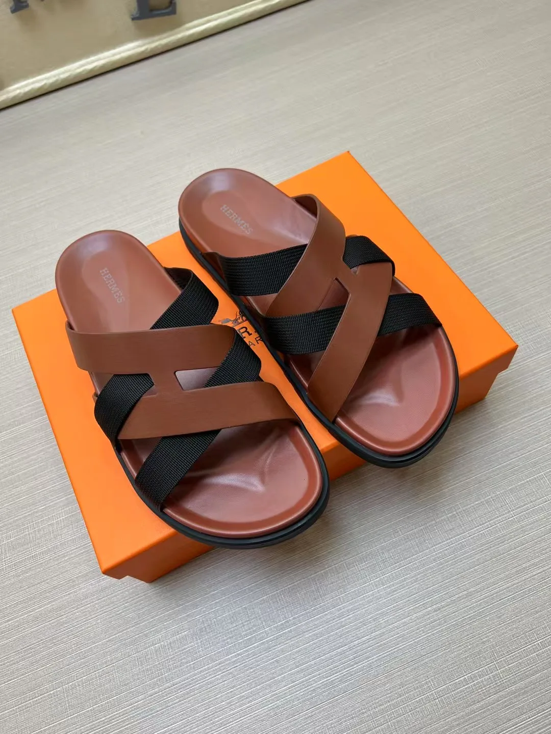 Шлепанцы Мужские Hermes 33464