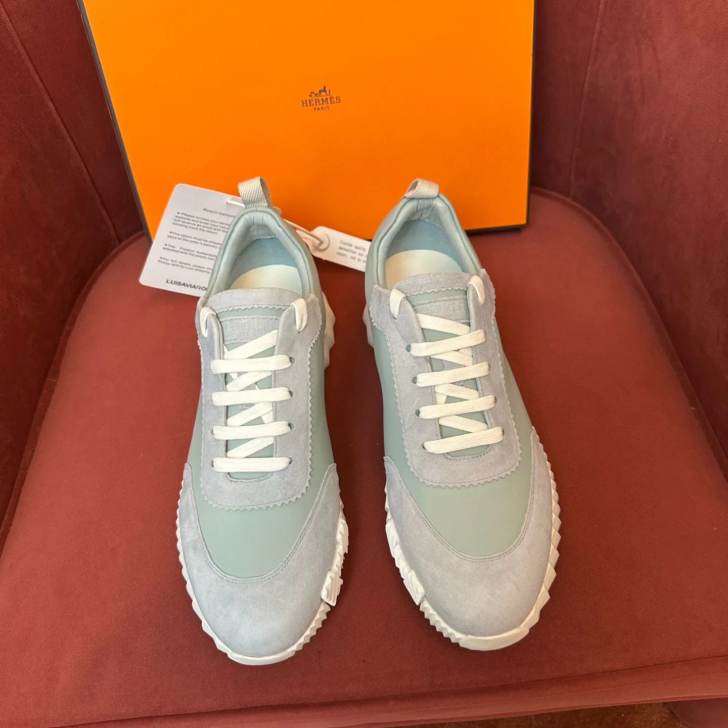 Кроссовки Женские Hermes 1248599
