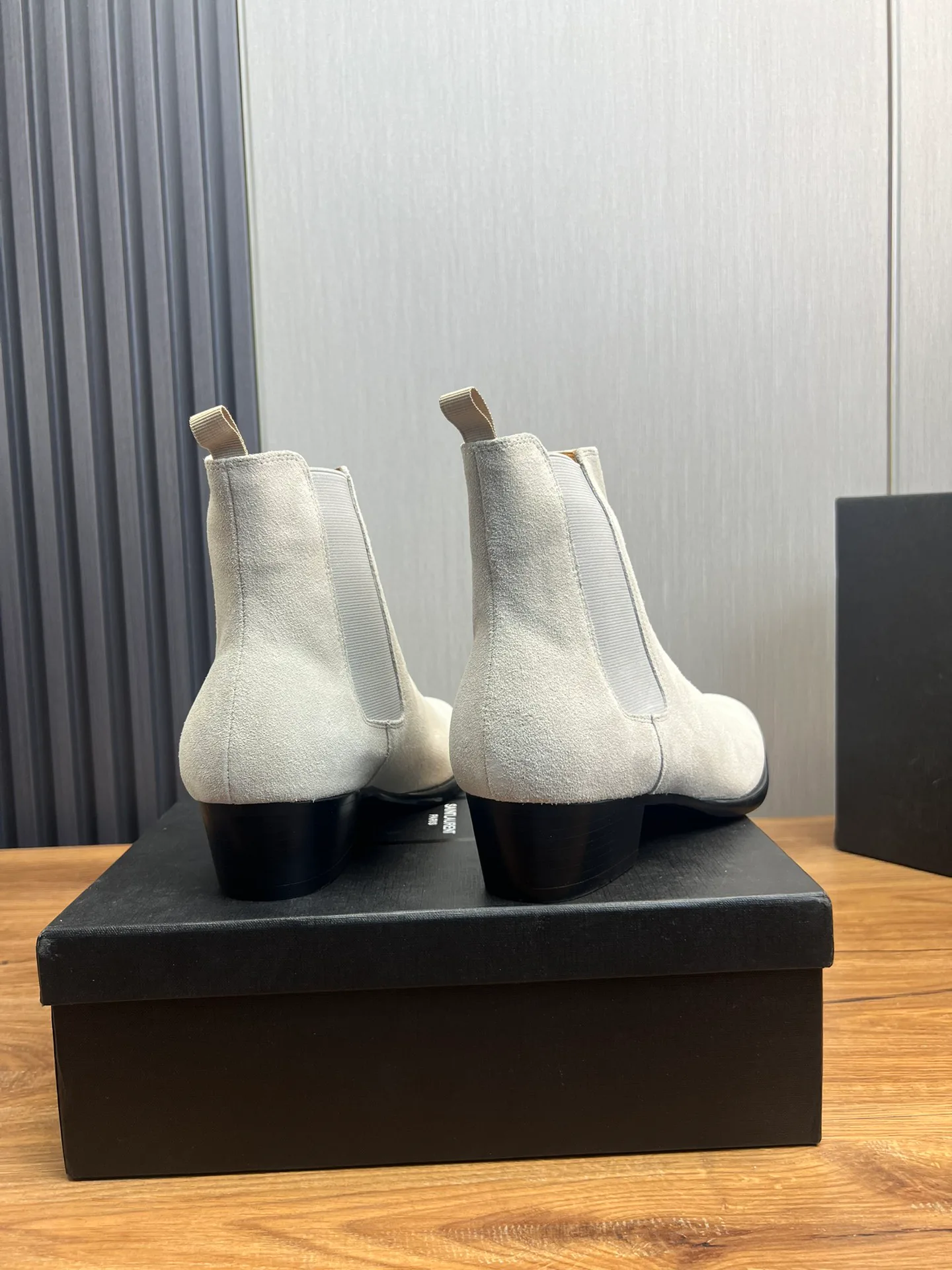 Ботинки Мужские Saint Laurent 1261456