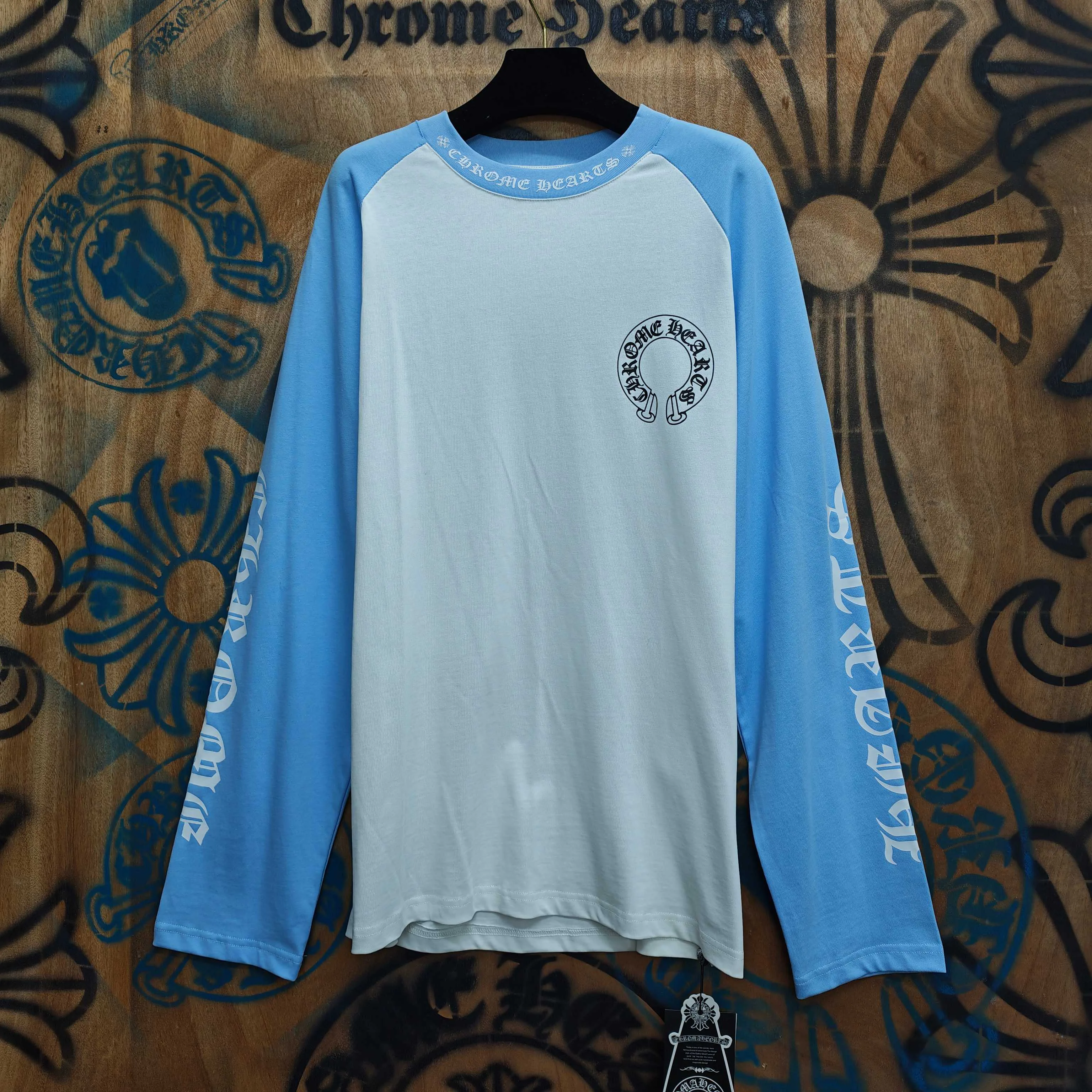 Лонгсливы Мужские Chrome Hearts 11808805