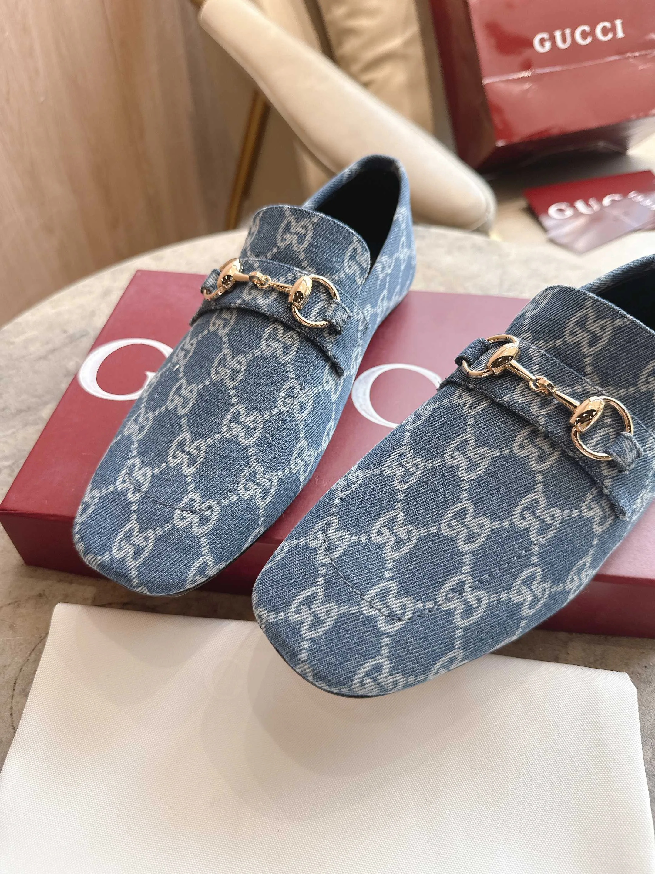 Лоферы И Мокасины Женские Gucci 12702521