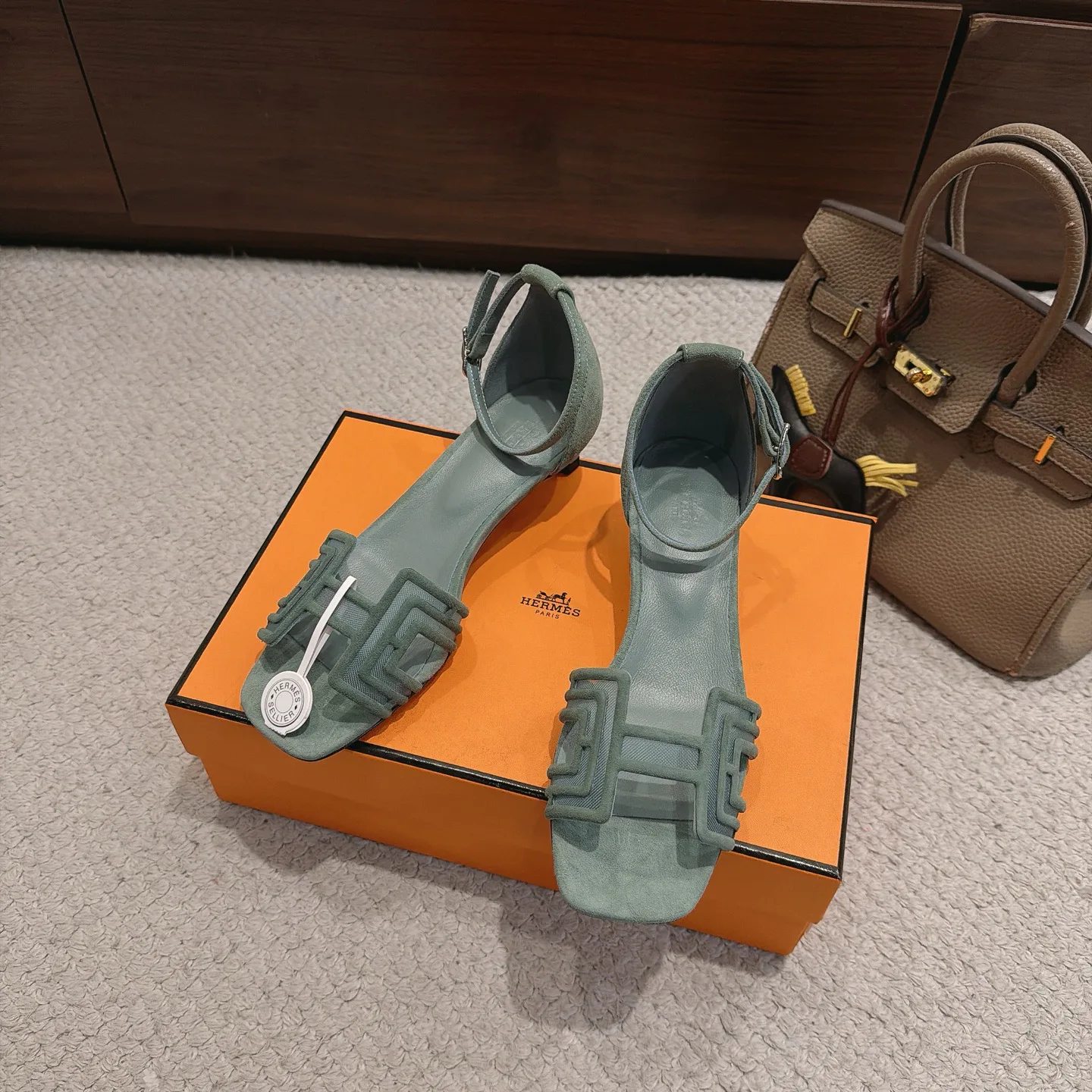 Босоножки Женские Hermes 17787151