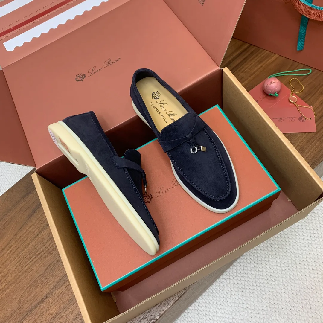 Лоферы И Мокасины Женские Loro Piana 1285214