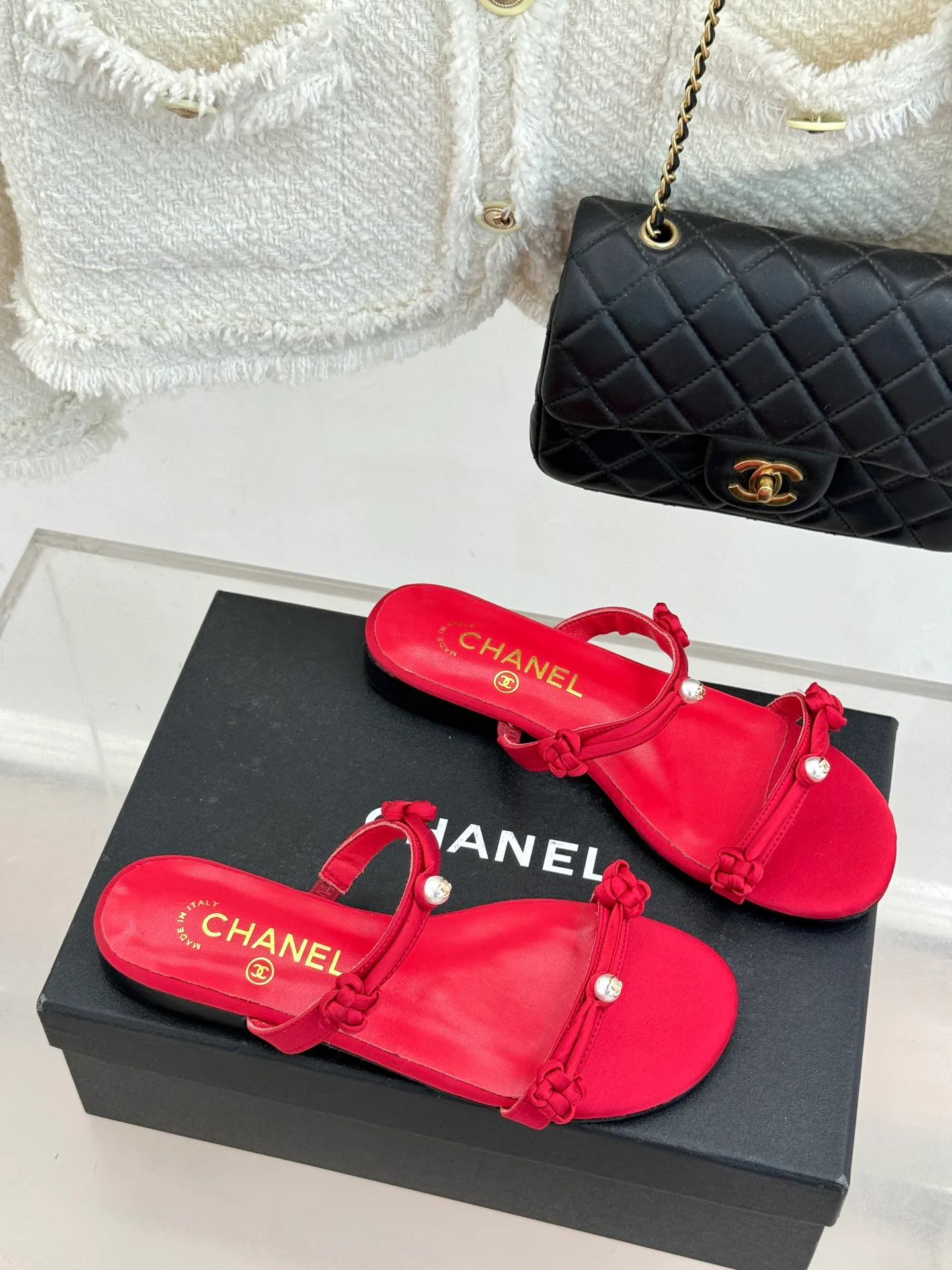 Босоножки Женские Chanel 11414453