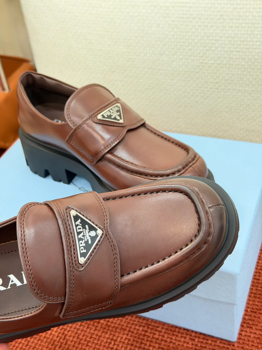 Лоферы И Мокасины Женские Prada 19619630