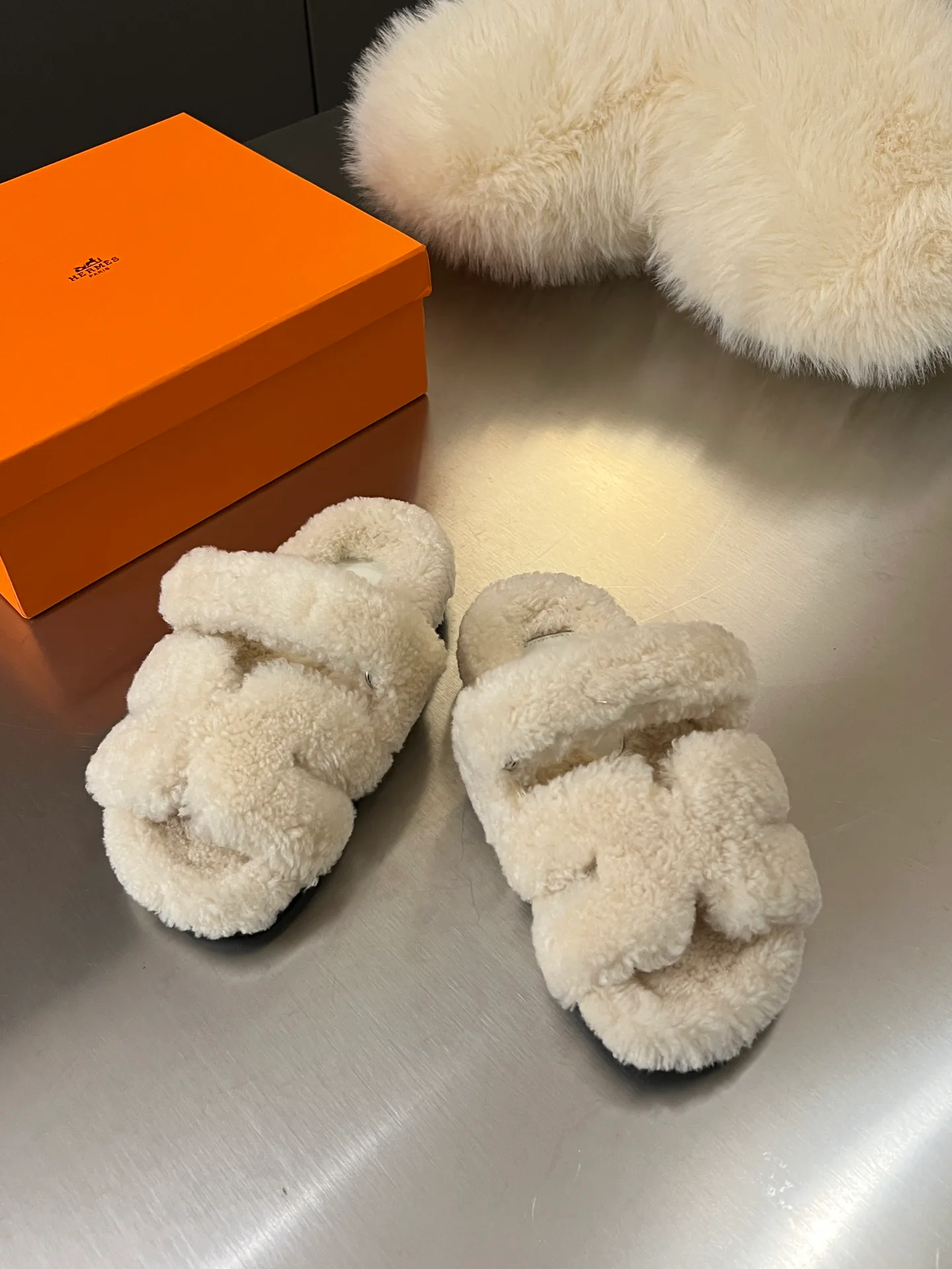 Тапочки Женские Hermes 17957237