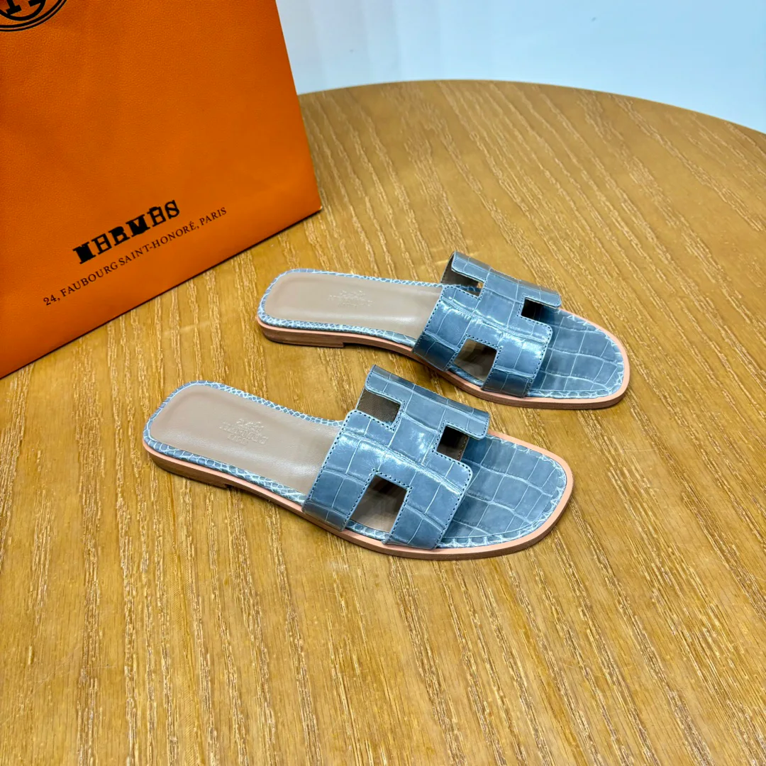 Шлепанцы Женские Hermes 4504109