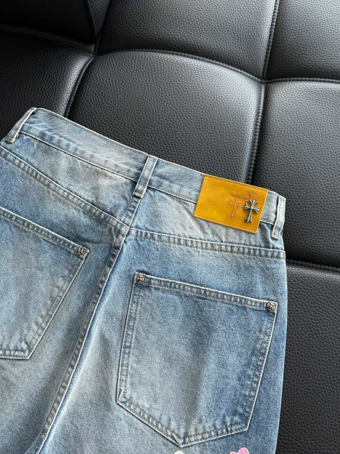 Джинсы Женские Chrome Hearts 2237978