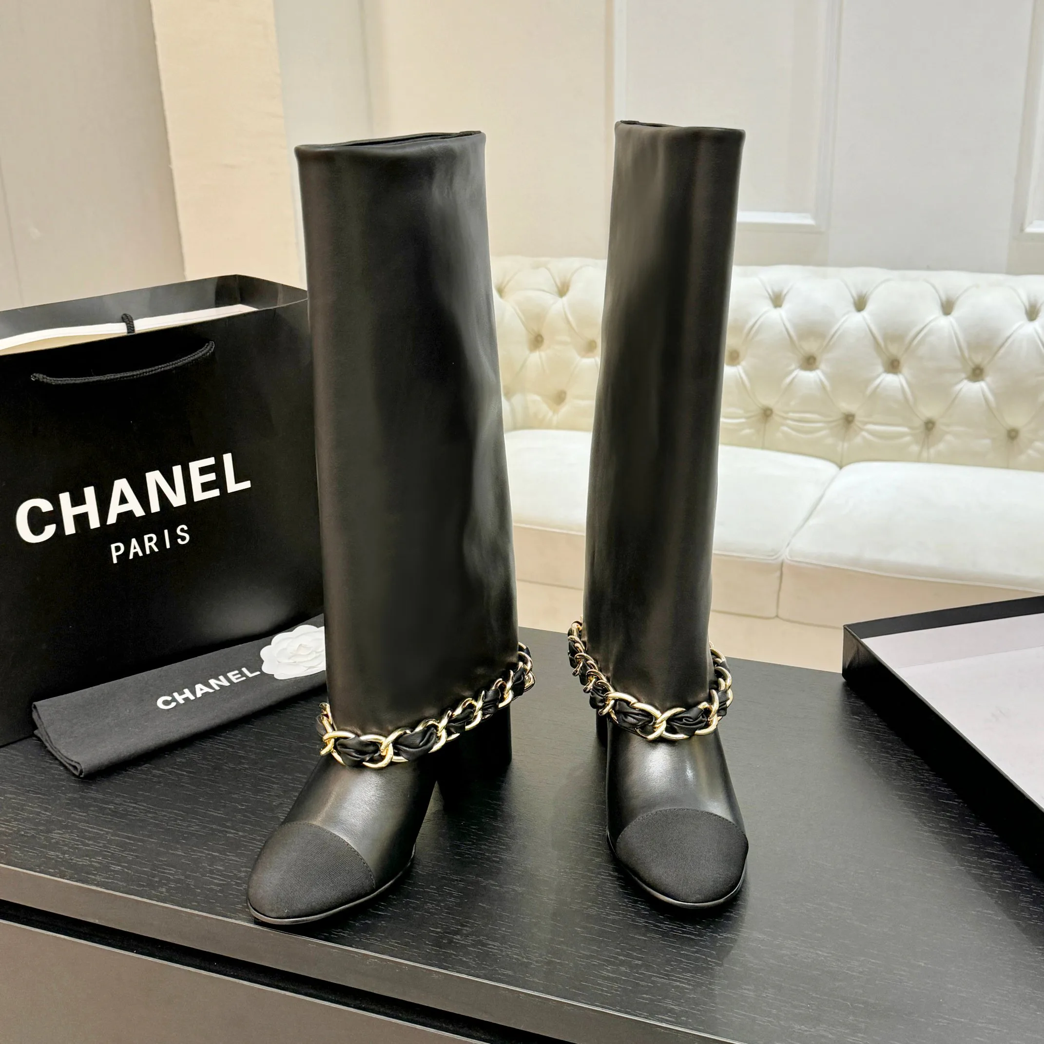 Сапоги Женские Chanel 490778