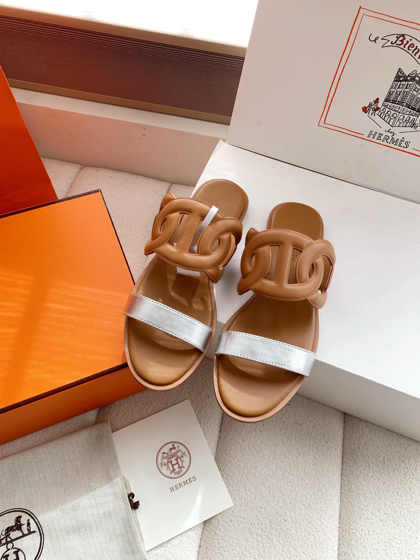 Шлепанцы Женские Hermes 10461989