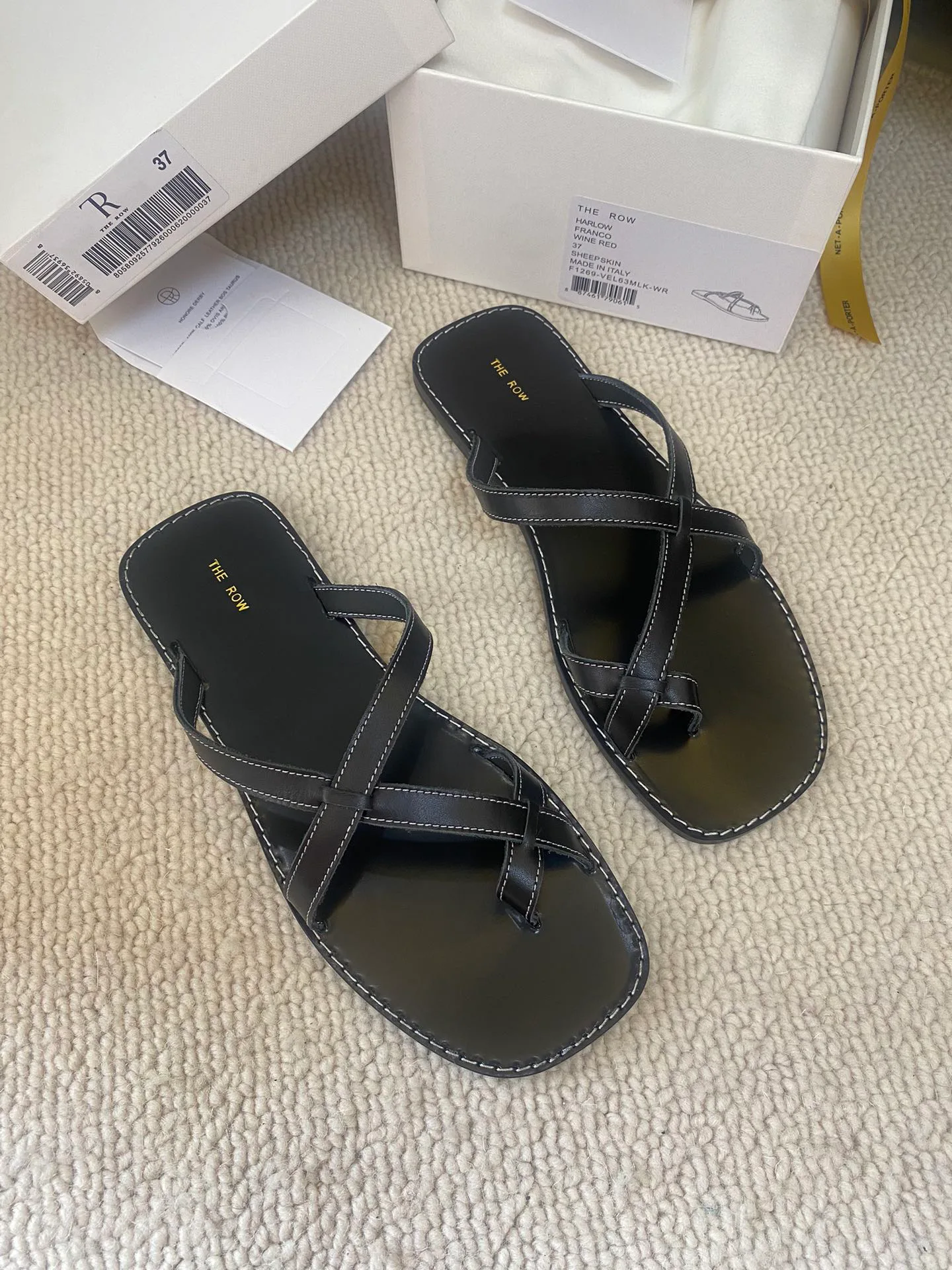 Шлепанцы Женские The Row 25974