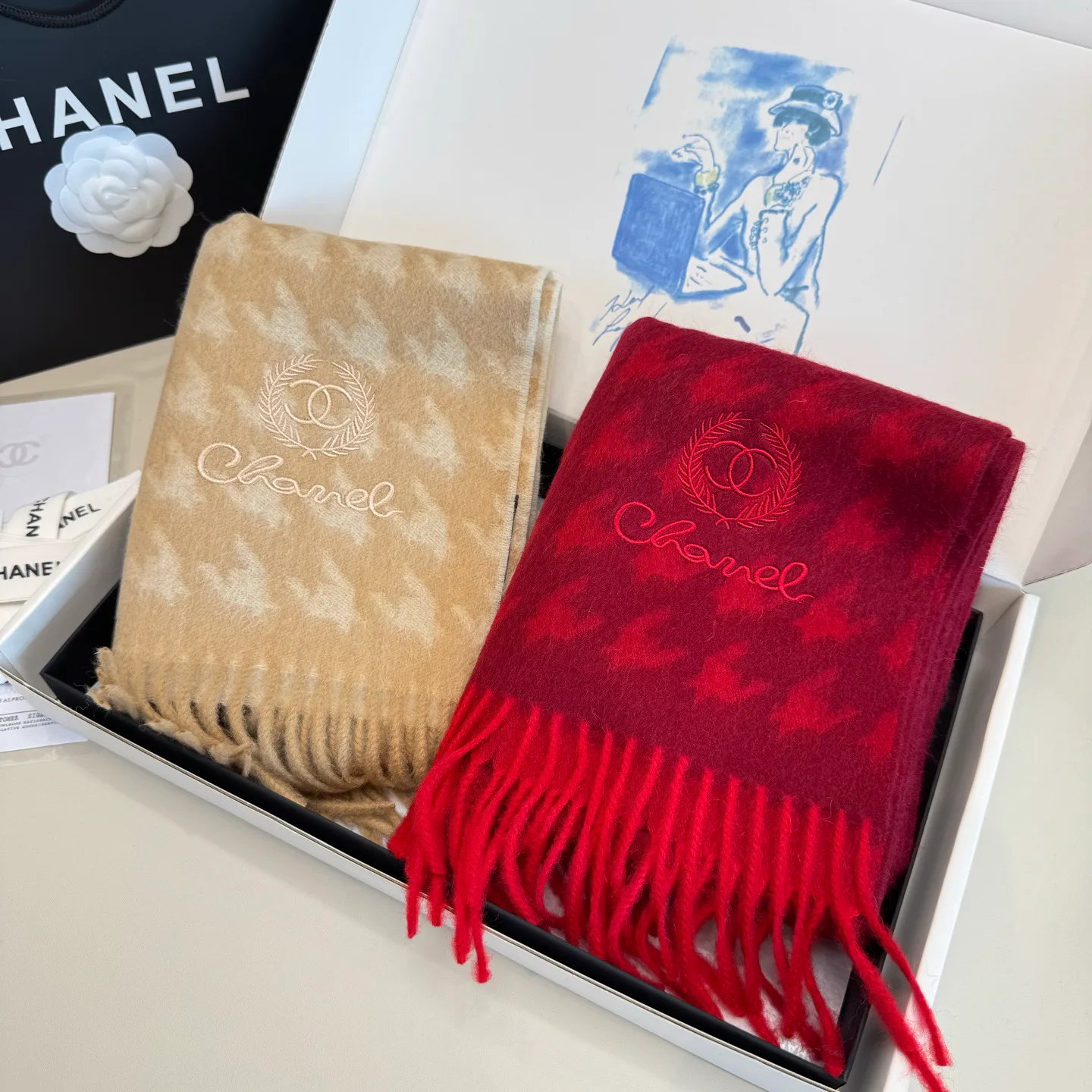 Шарфы Chanel 832090